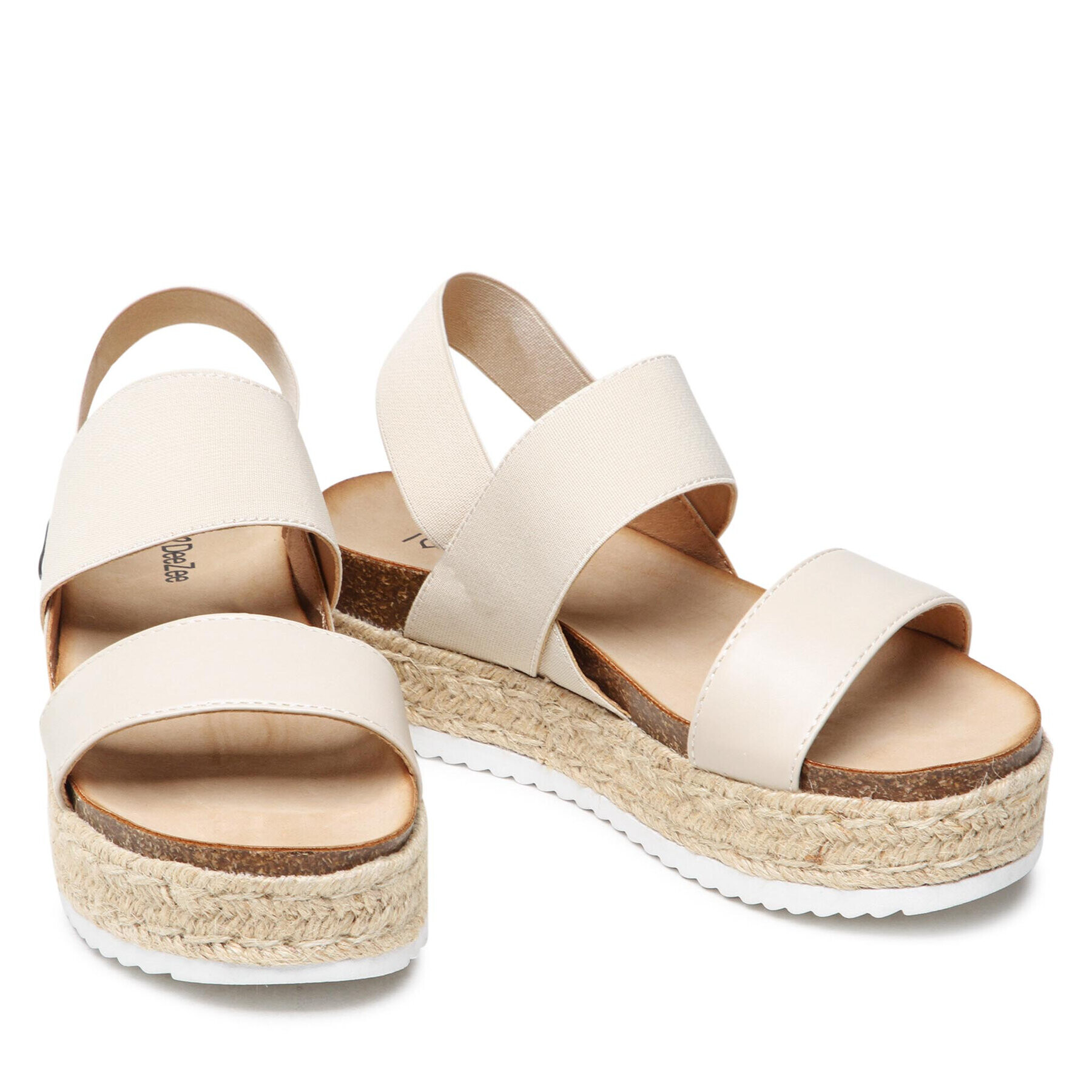 DeeZee Espadrilky WS17059-09 Béžová - Pepit.sk