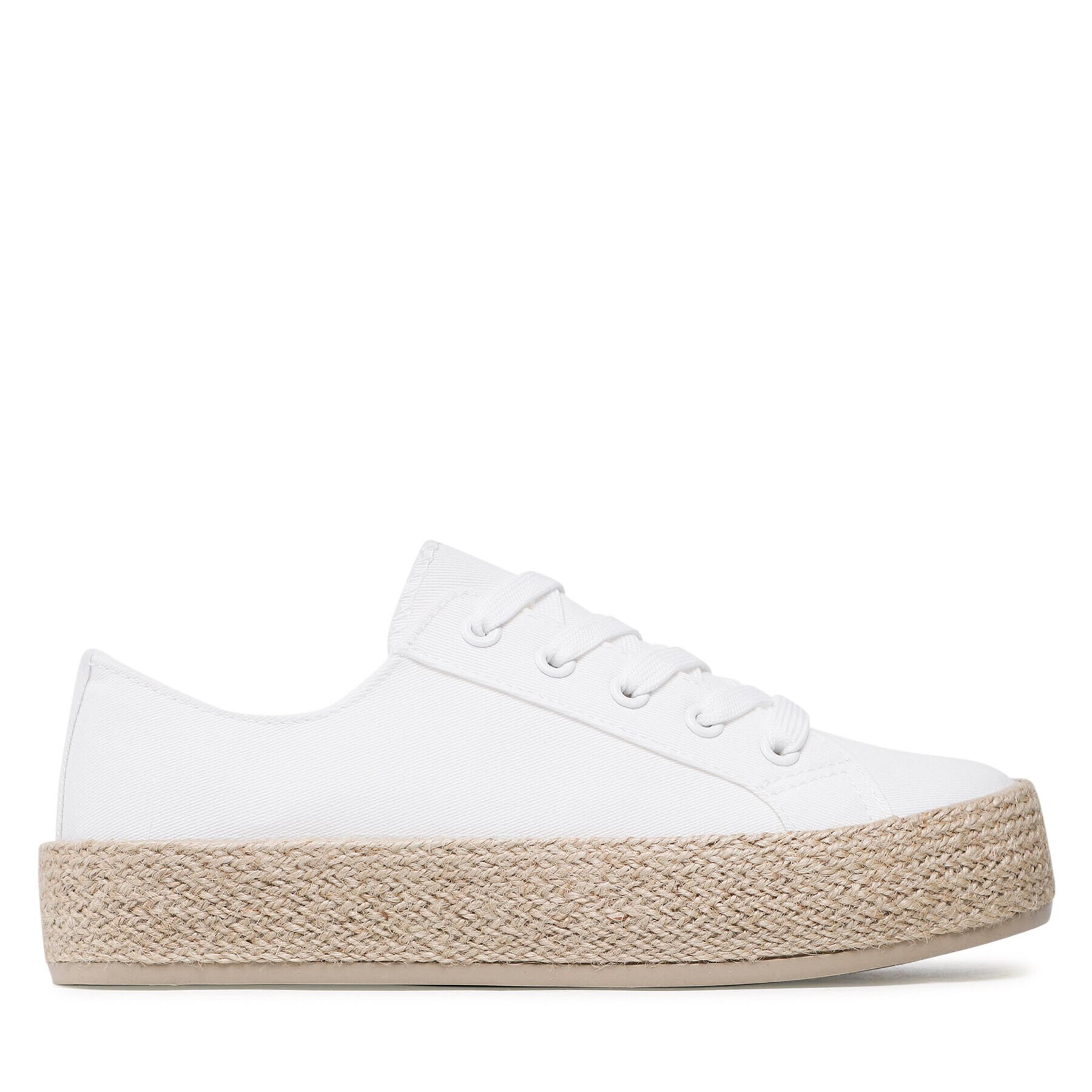 DeeZee Espadrilky WS19130-3 Biela - Pepit.sk