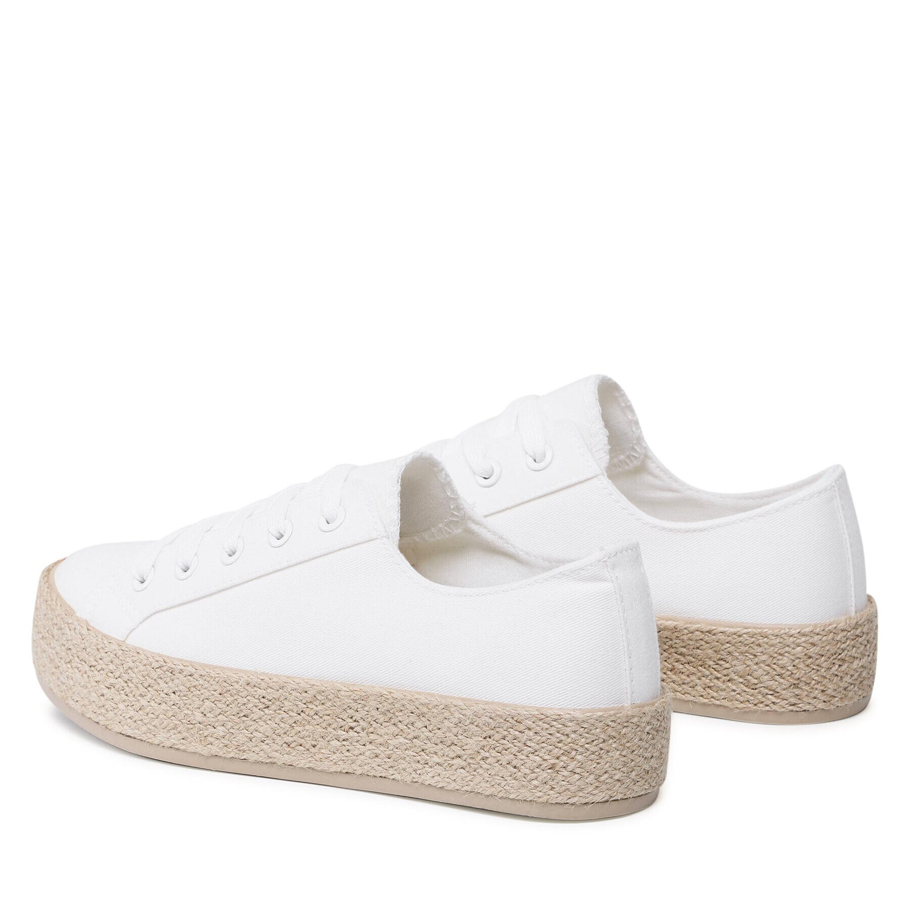 DeeZee Espadrilky WS19130-3 Biela - Pepit.sk