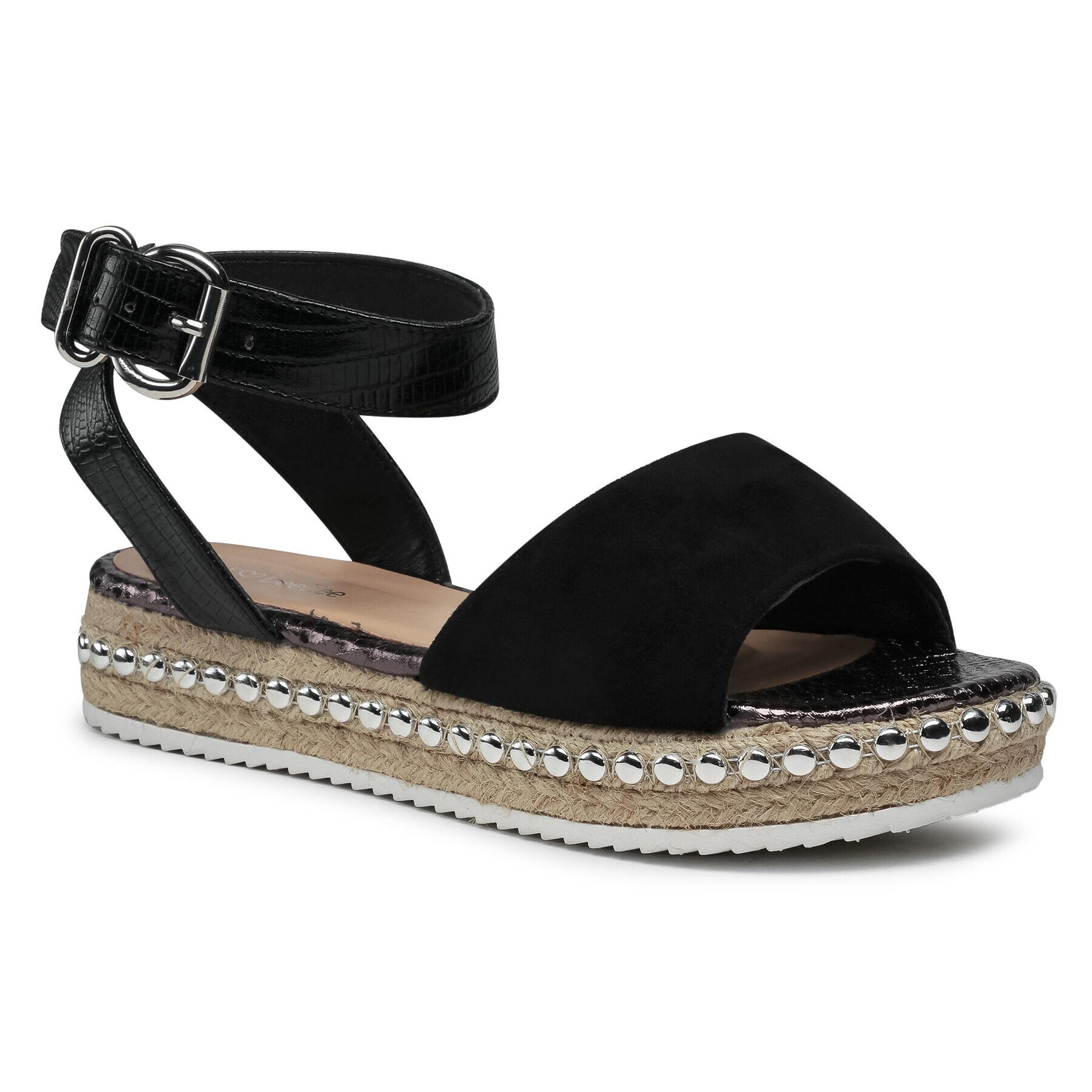 DeeZee Espadrilky WS210402-01 Čierna - Pepit.sk