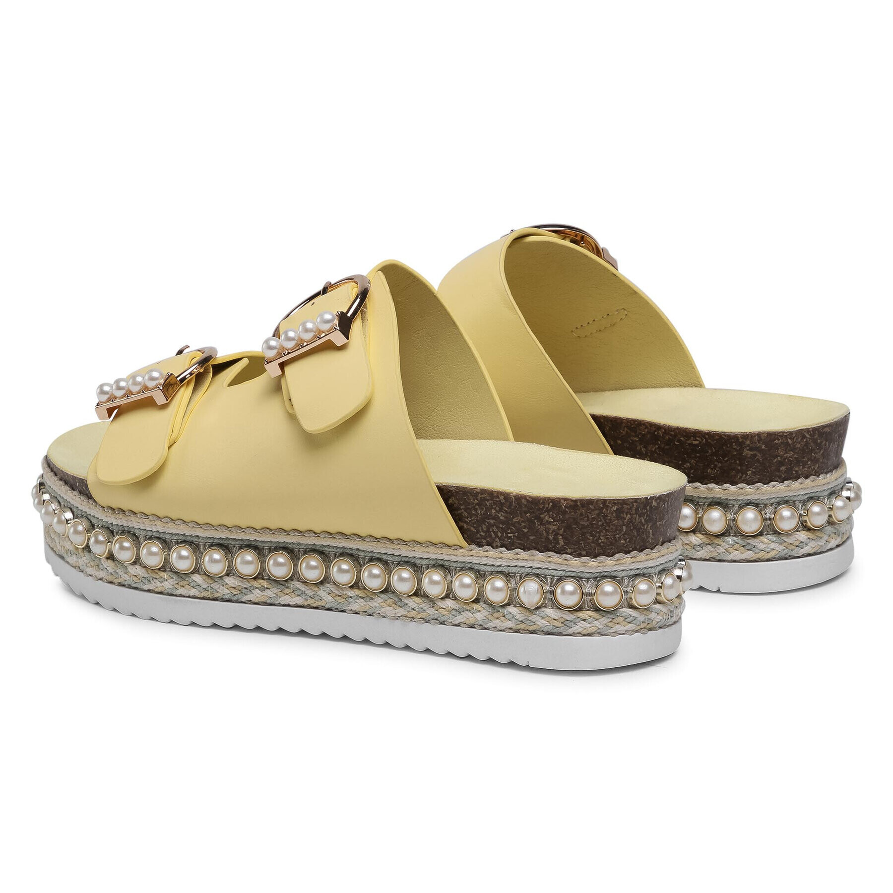 DeeZee Espadrilky WS210407-01 Žltá - Pepit.sk