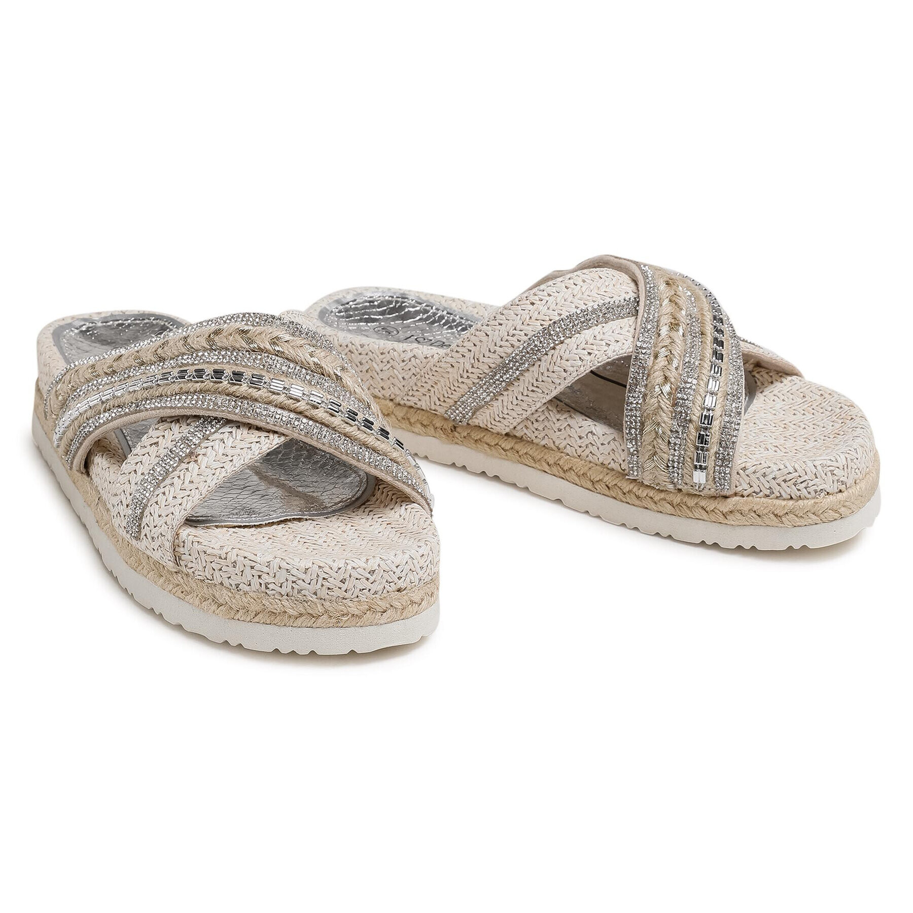 DeeZee Espadrilky WS210432-01 Béžová - Pepit.sk