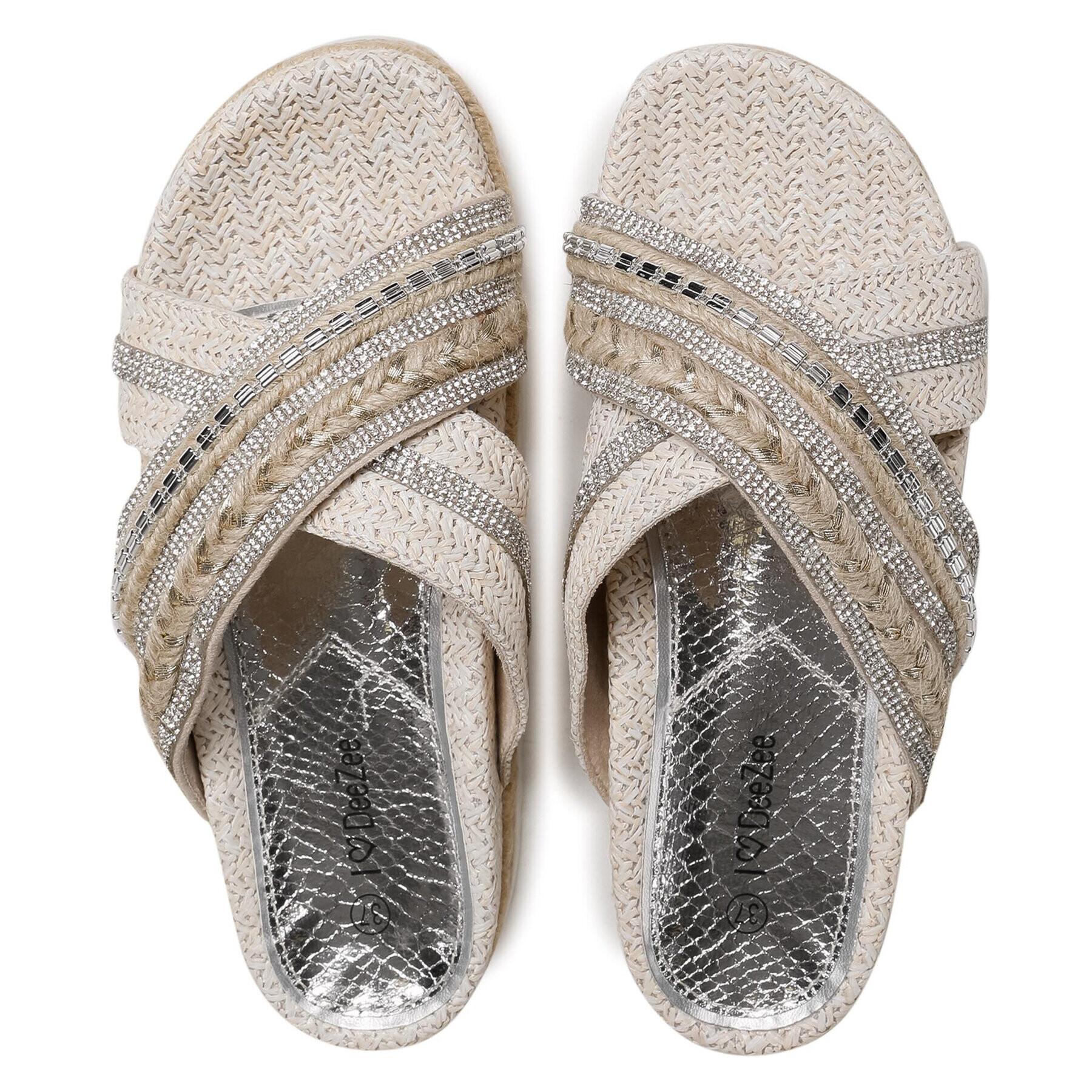 DeeZee Espadrilky WS210432-01 Béžová - Pepit.sk