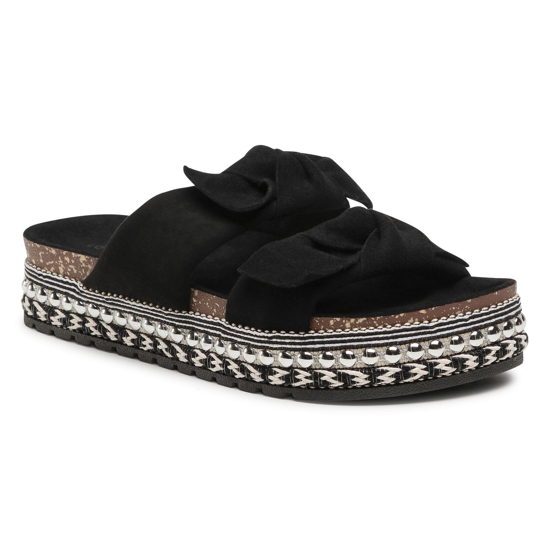 DeeZee Espadrilky WSHT2019-07 Čierna - Pepit.sk