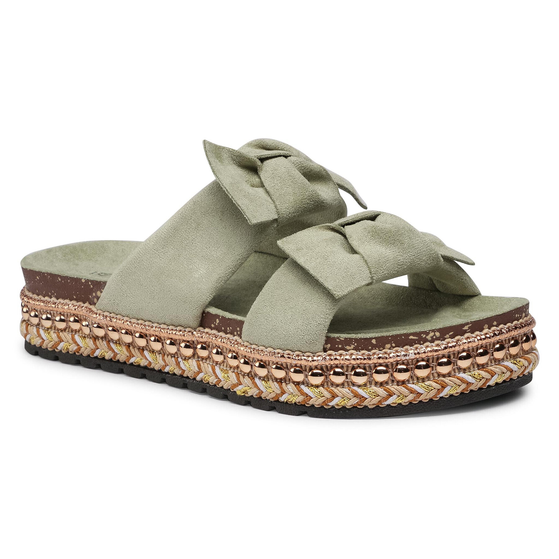 DeeZee Espadrilky WSHT2019-07 Zelená - Pepit.sk