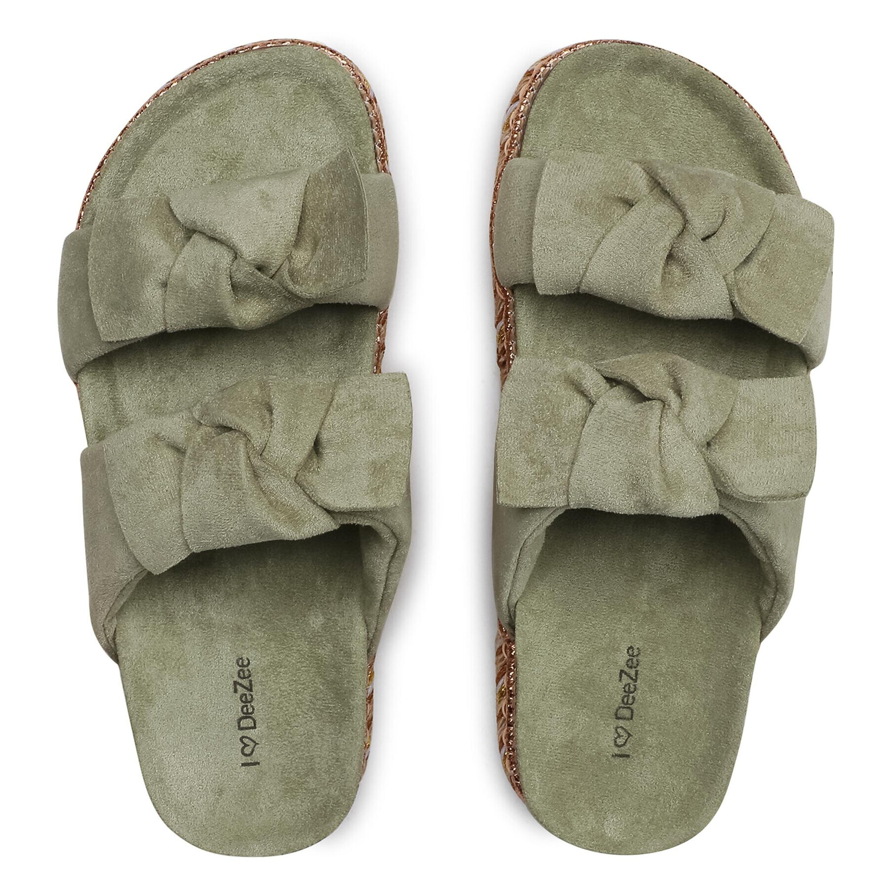 DeeZee Espadrilky WSHT2019-07 Zelená - Pepit.sk