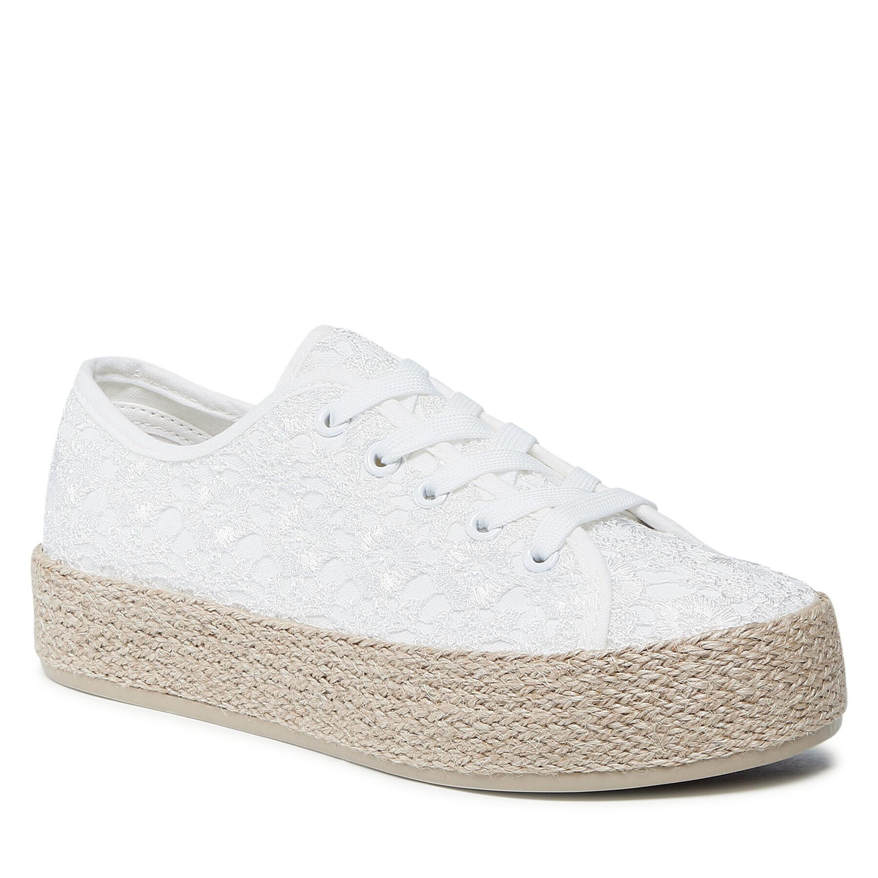 DeeZee Espadrilky WSK1576-14 Biela - Pepit.sk