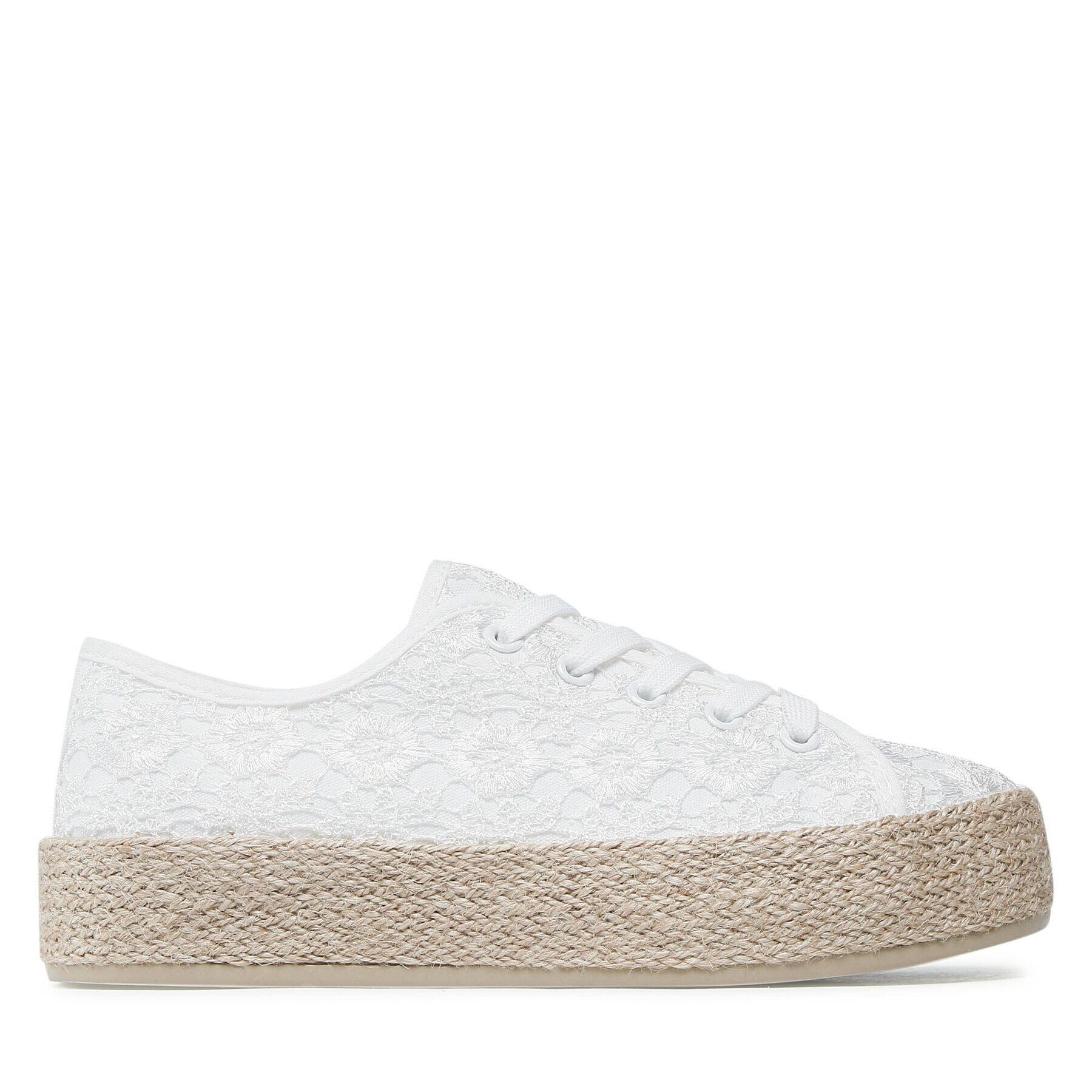 DeeZee Espadrilky WSK1576-14 Biela - Pepit.sk