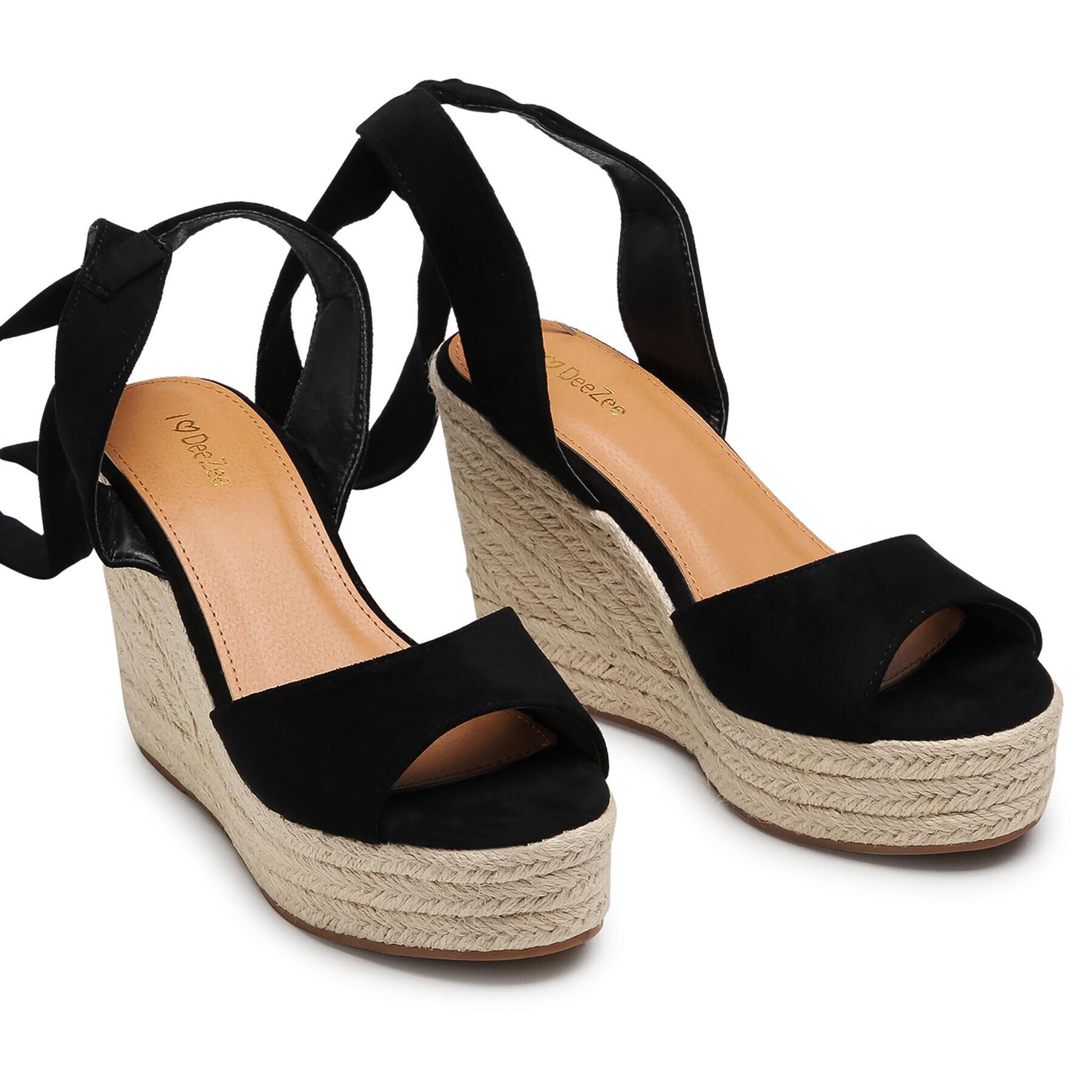 DeeZee Espadrilky WSS20346-01 Čierna - Pepit.sk