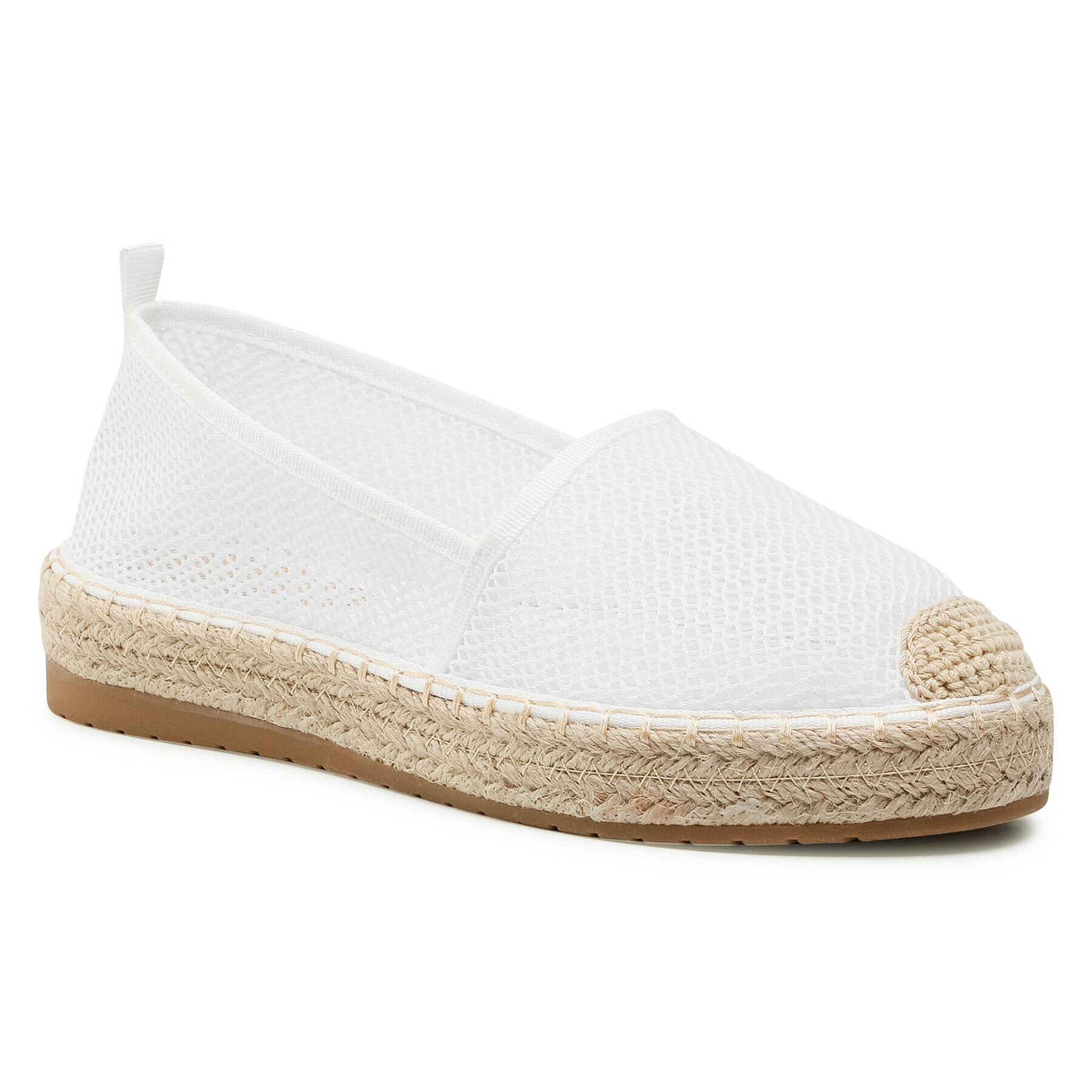 DeeZee Espadrilky WSS20378-02 Biela - Pepit.sk