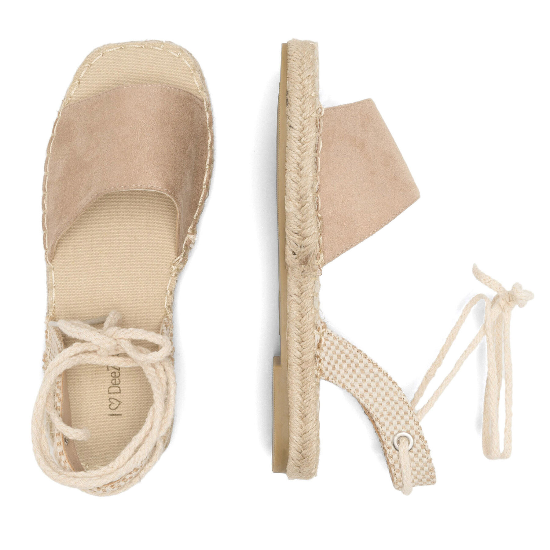 DeeZee Espadrilky WSS20457-02 Béžová - Pepit.sk