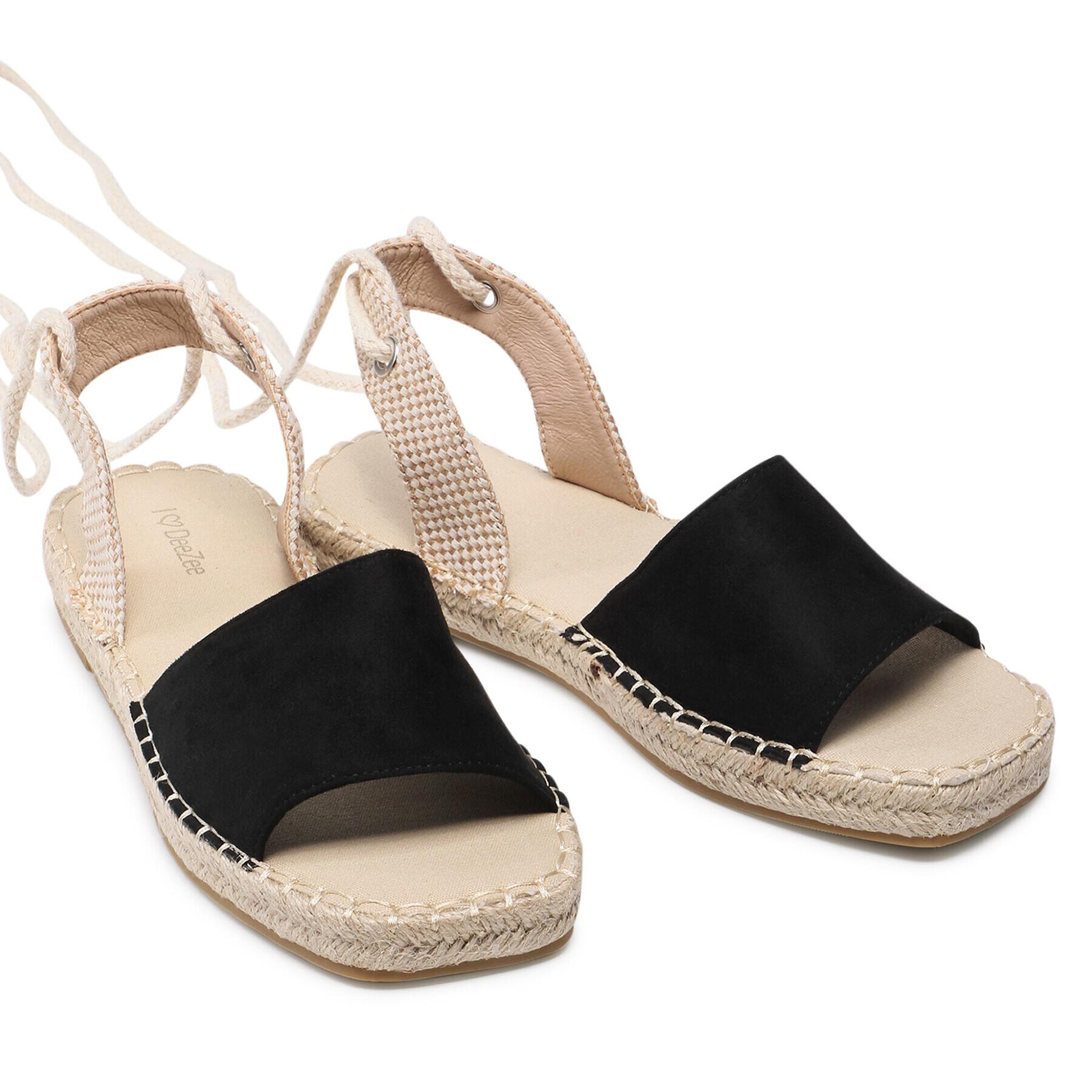 DeeZee Espadrilky WSS20457-02 Čierna - Pepit.sk