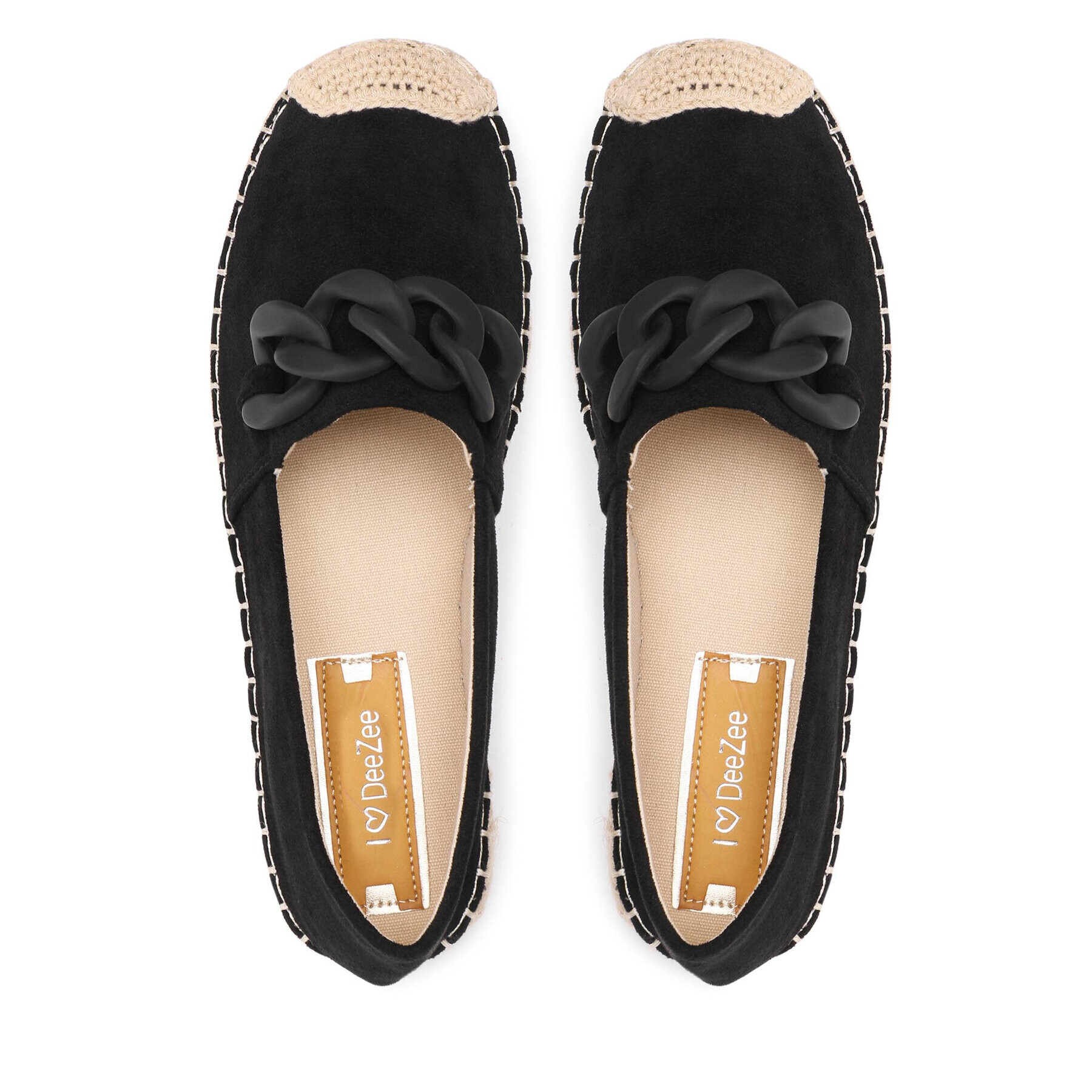 DeeZee Espadrilky WSS20458-01 Čierna - Pepit.sk