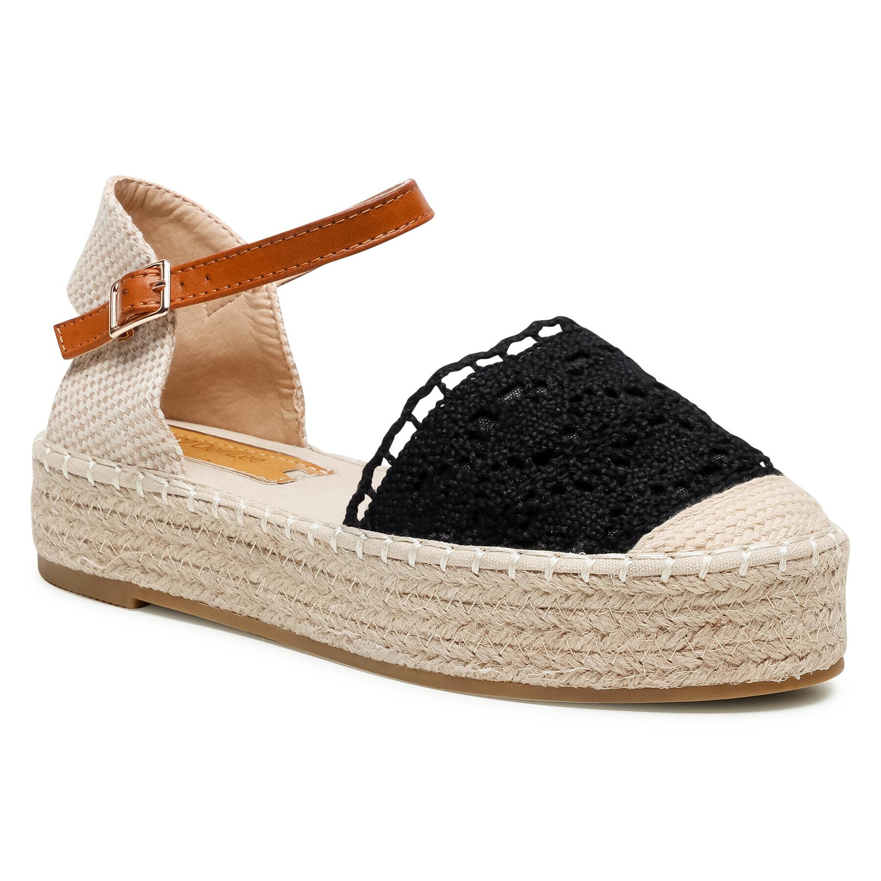 DeeZee Espadrilky WSS990-56 Čierna - Pepit.sk