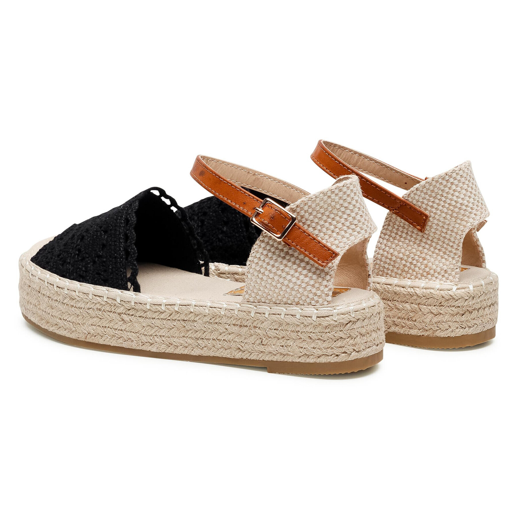 DeeZee Espadrilky WSS990-56 Čierna - Pepit.sk