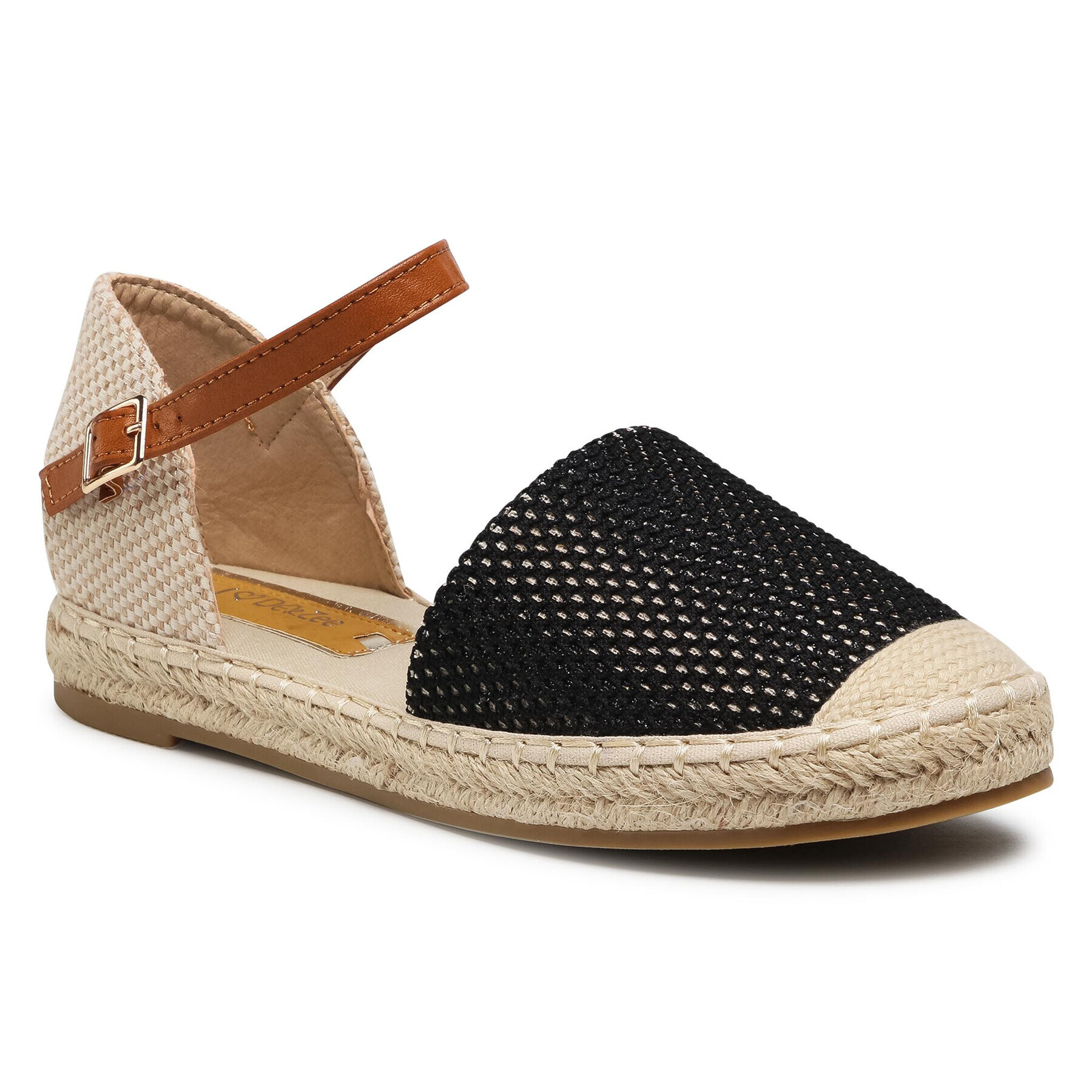 DeeZee Espadrilky WSS990-62 Čierna - Pepit.sk