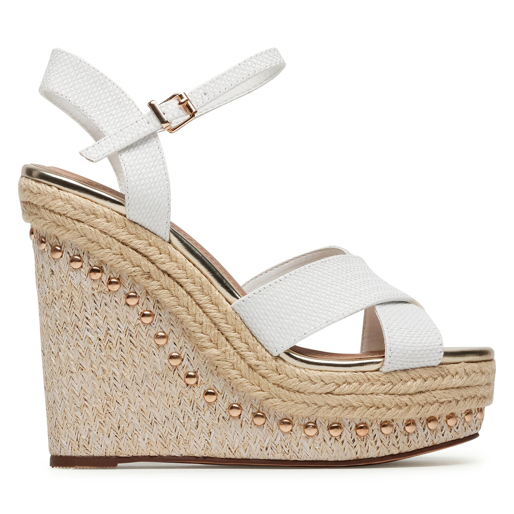 DeeZee Espadrilky WYL2489-1 Biela - Pepit.sk