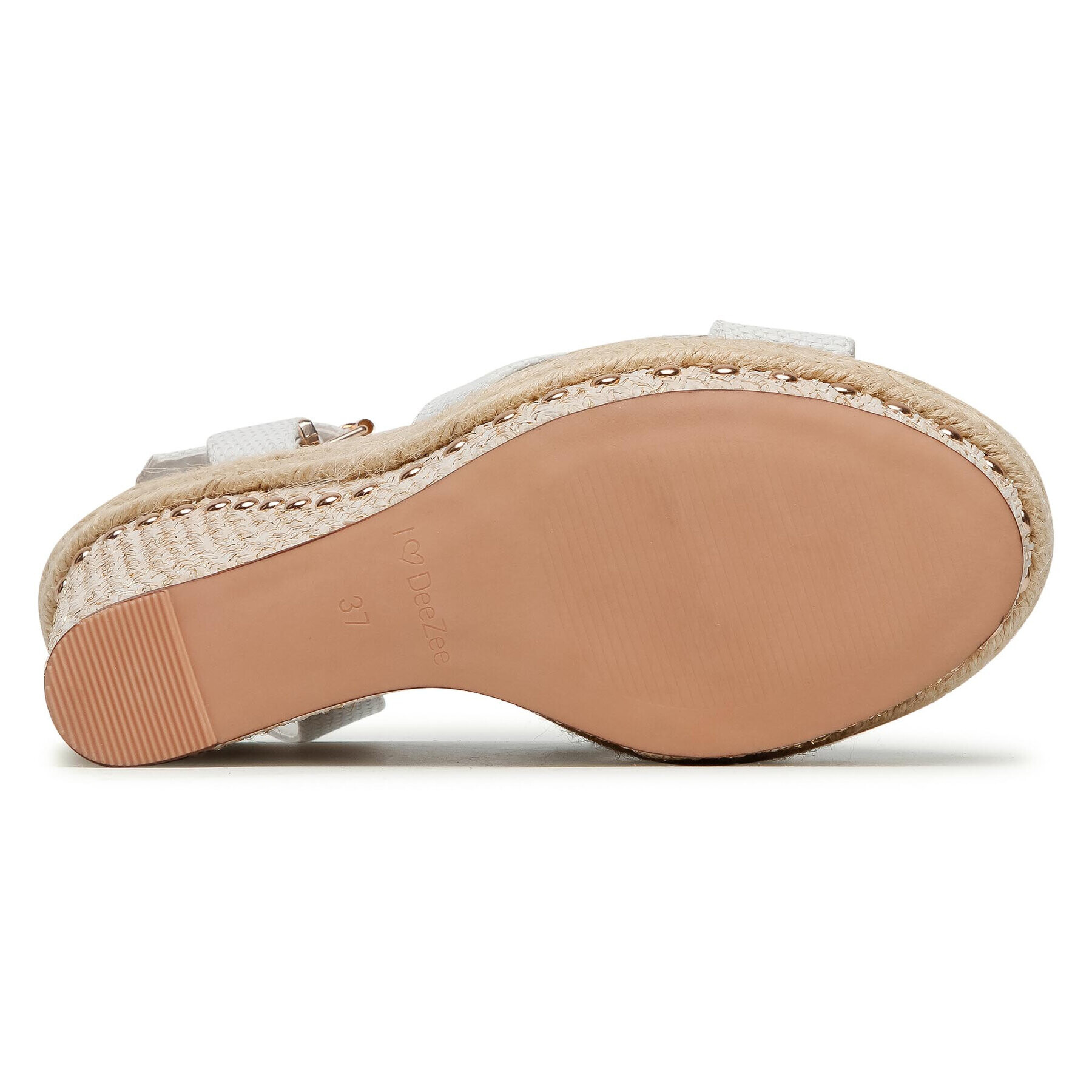 DeeZee Espadrilky WYL2489-1 Biela - Pepit.sk