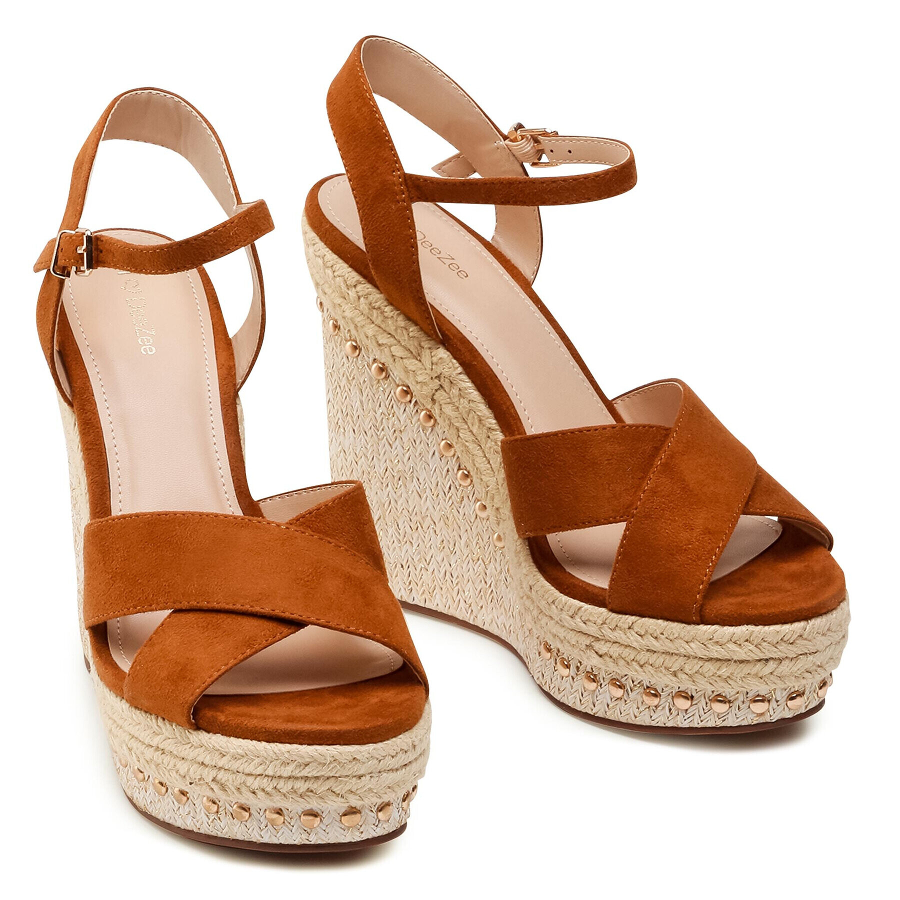 DeeZee Espadrilky WYL2489-1 Hnedá - Pepit.sk