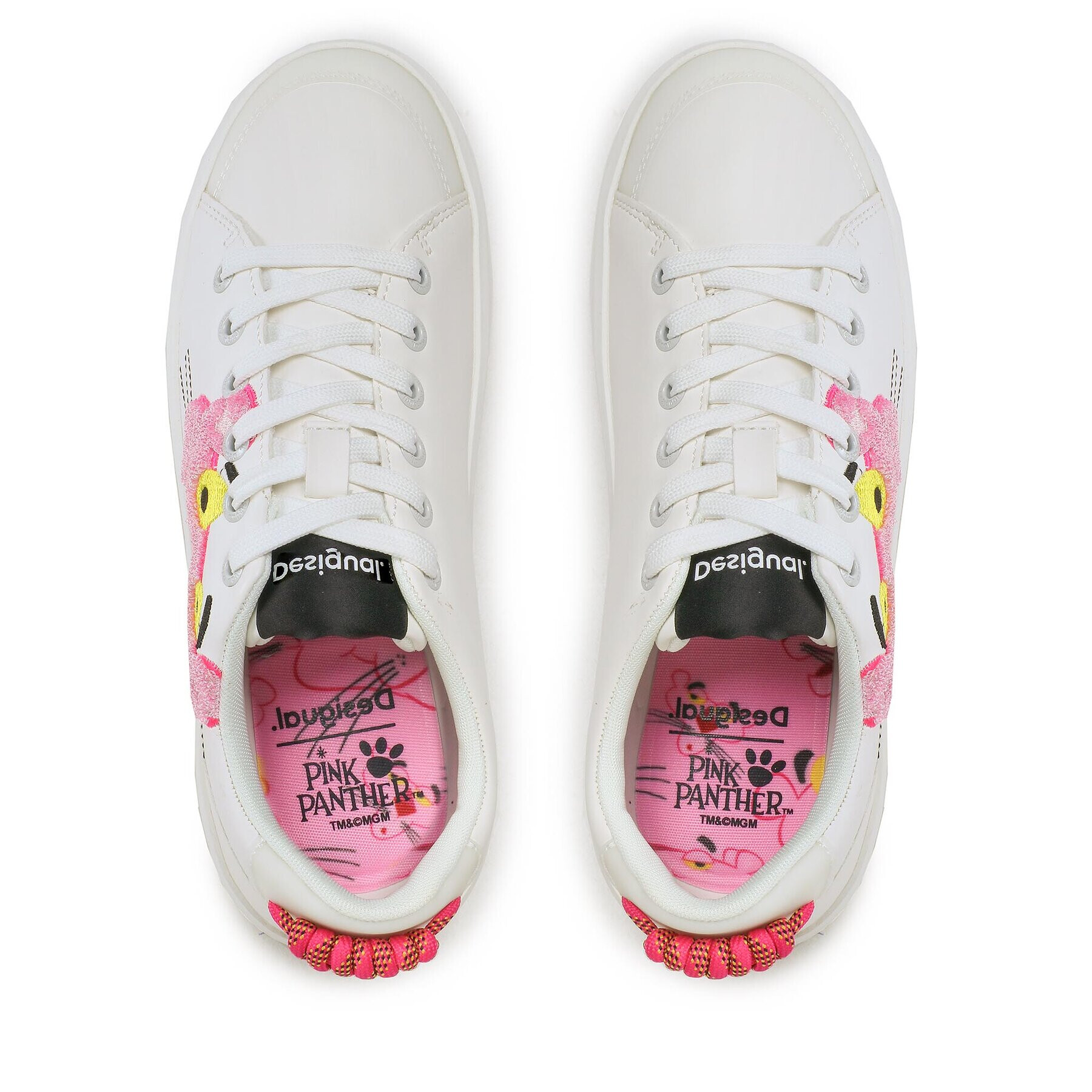 Desigual Sneakersy 22WSKP19 Biela - Pepit.sk