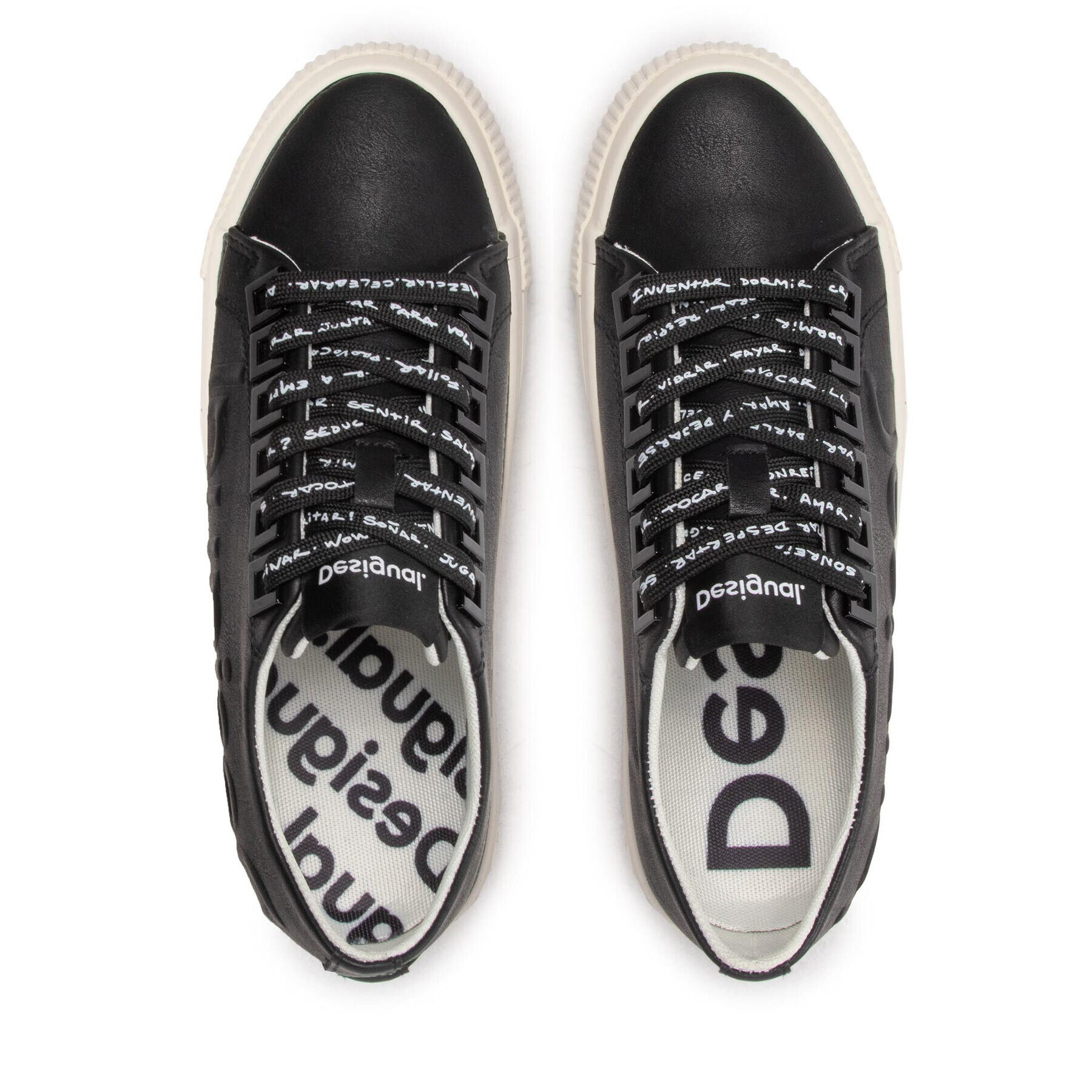 Desigual Sneakersy 22WSKP37 Čierna - Pepit.sk