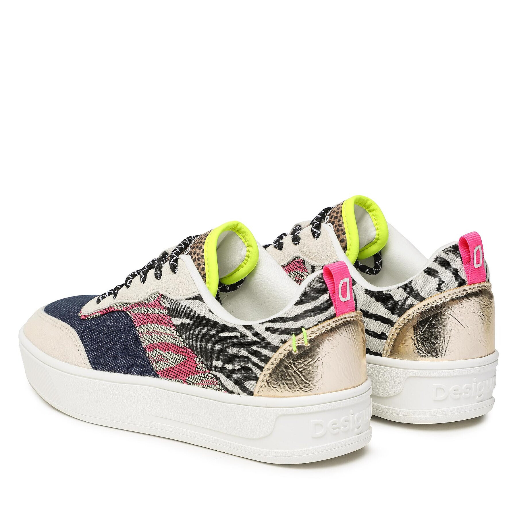 Desigual Sneakersy 23SSKA19 Farebná - Pepit.sk