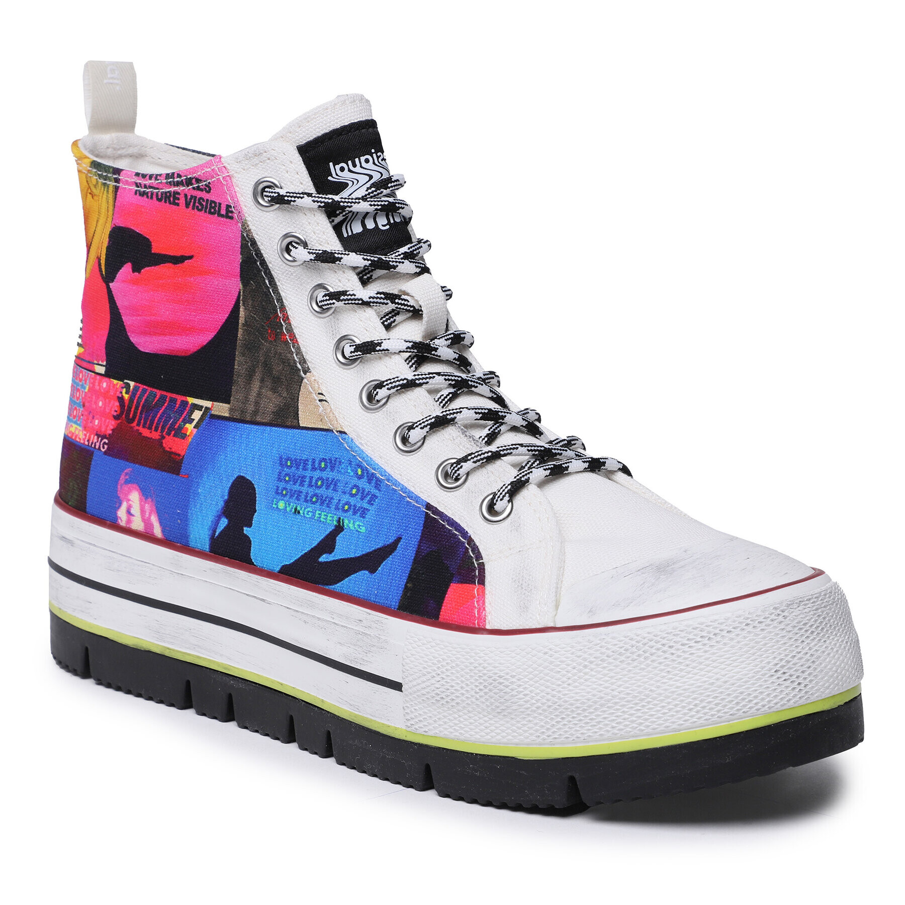 Desigual Sneakersy 23SSKA44 Farebná - Pepit.sk