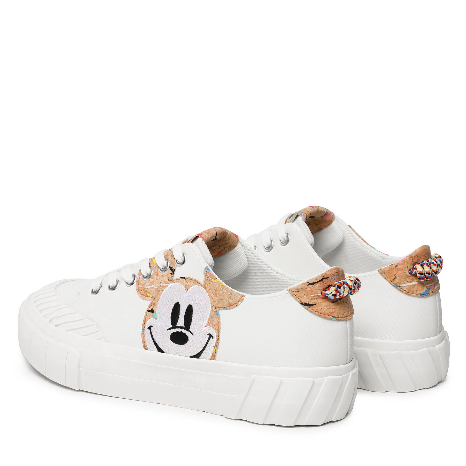 Desigual Sneakersy 23SSKP10 Biela - Pepit.sk