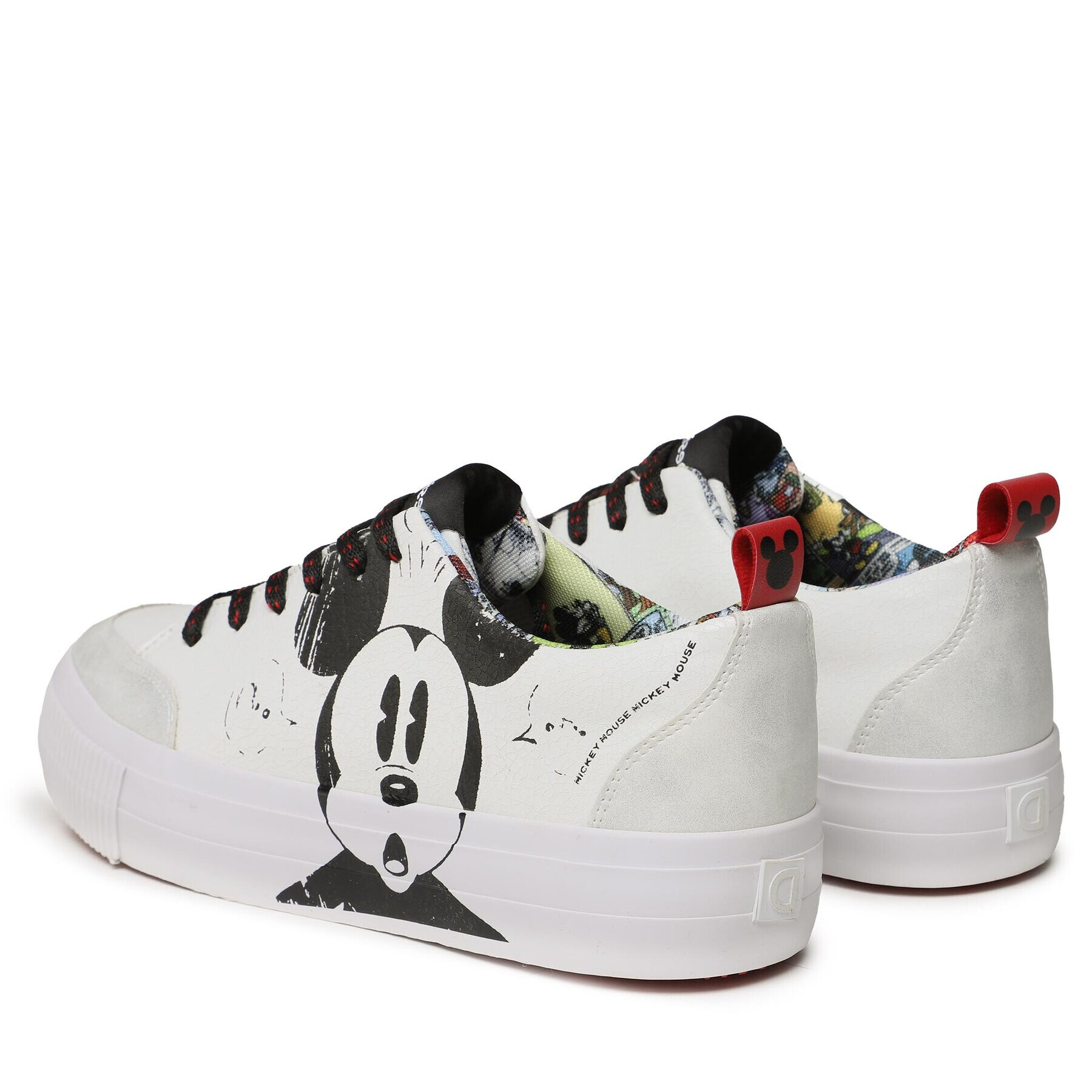 Desigual Sneakersy 23SSKP29 Biela - Pepit.sk