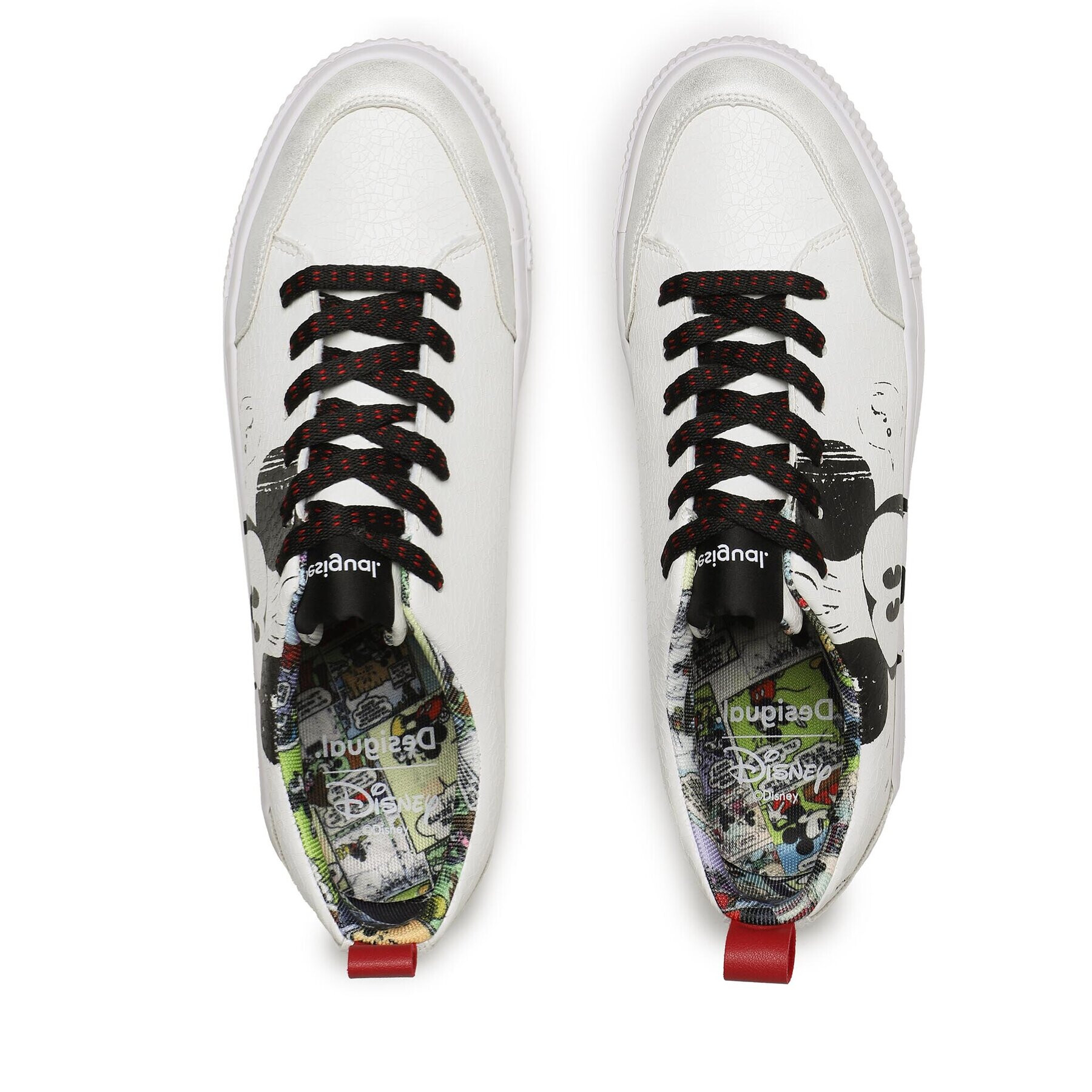 Desigual Sneakersy 23SSKP29 Biela - Pepit.sk