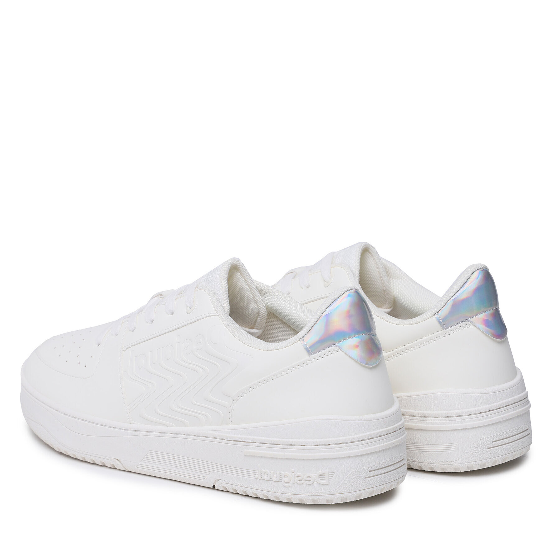 Desigual Sneakersy 23SSKP31 Biela - Pepit.sk