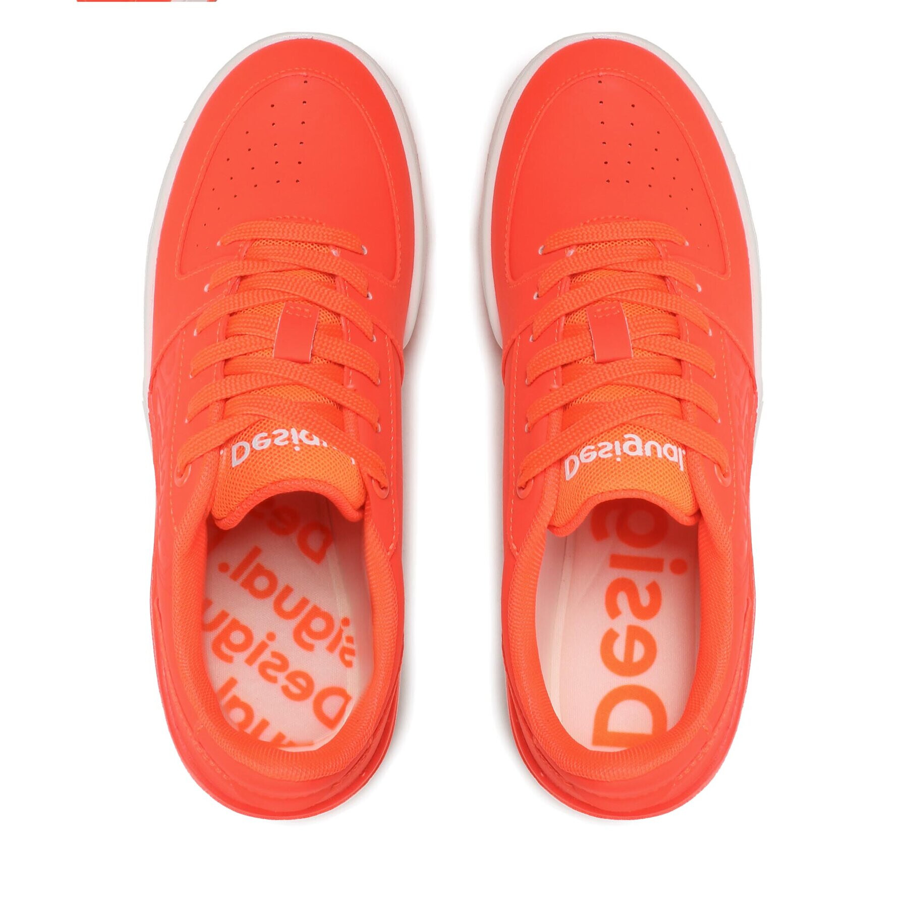 Desigual Sneakersy 23SSKP31 Oranžová - Pepit.sk