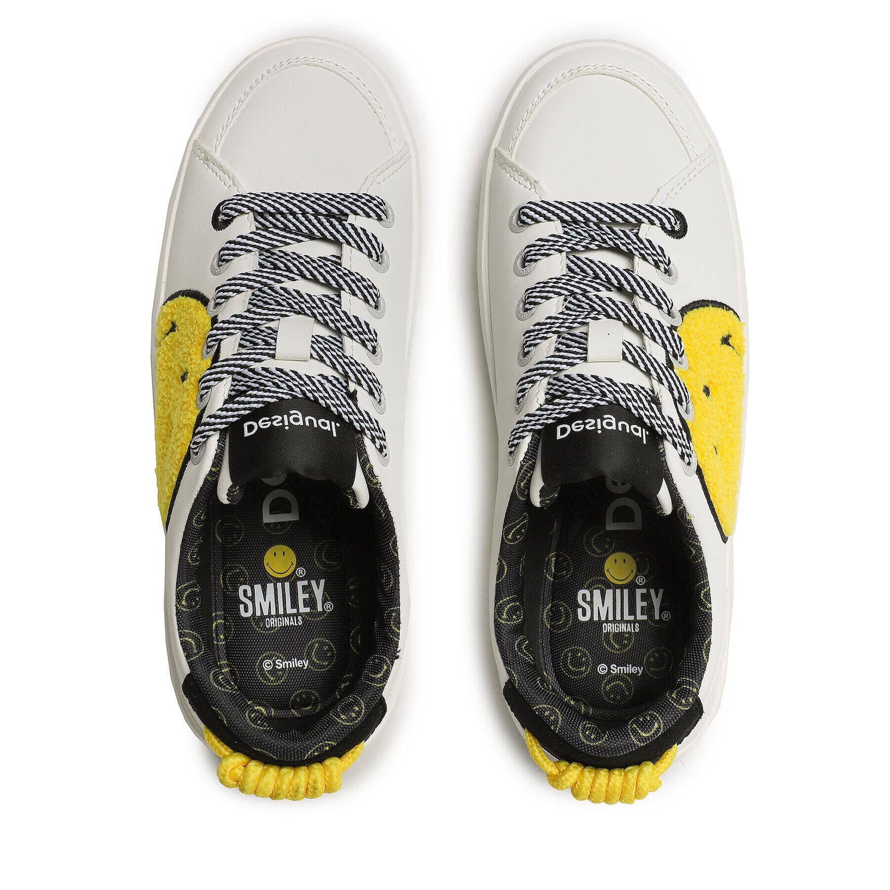 Desigual Sneakersy 23SSKP33 Biela - Pepit.sk