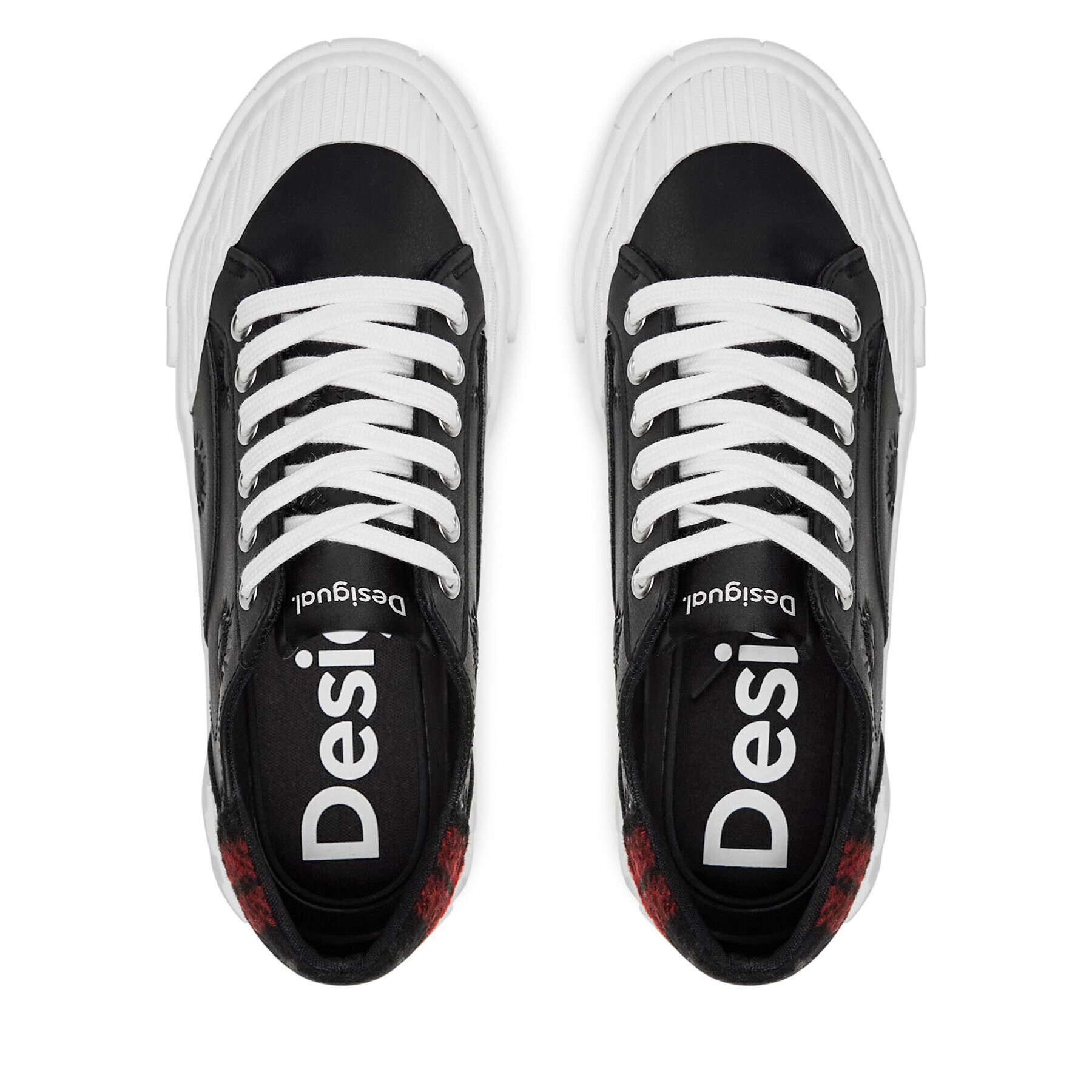 Desigual Sneakersy 23WSKP11 Čierna - Pepit.sk