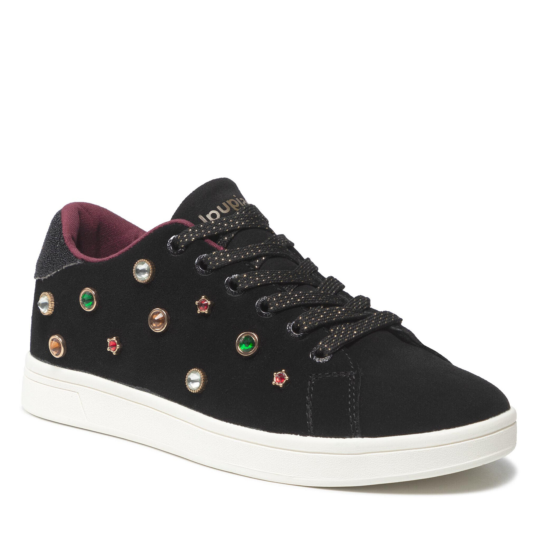 Desigual Sneakersy Cosmic Jewels 21WSKL01 Čierna - Pepit.sk