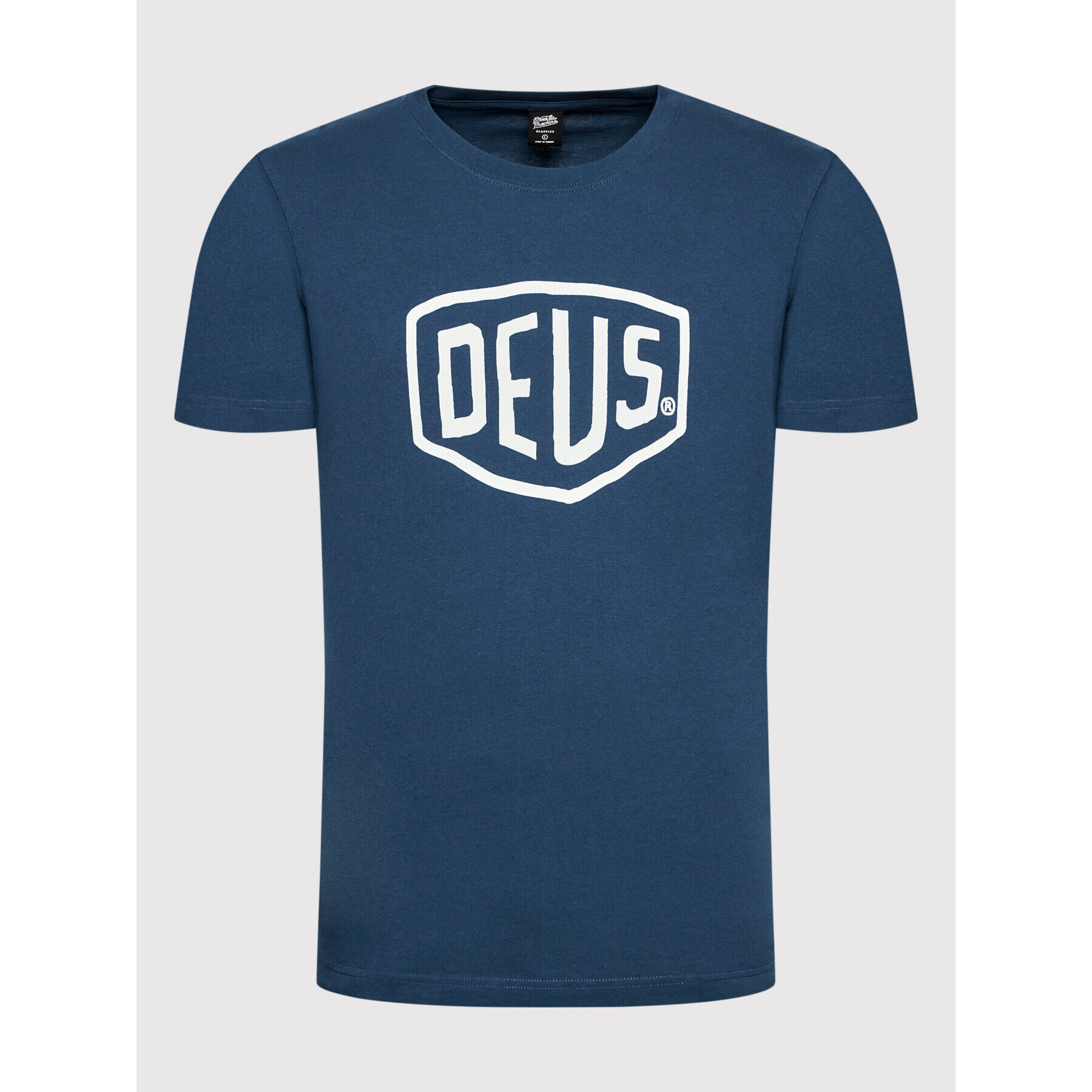 Deus Ex Machina Tričko Shield T_DMW41808E Tmavomodrá Regular Fit - Pepit.sk