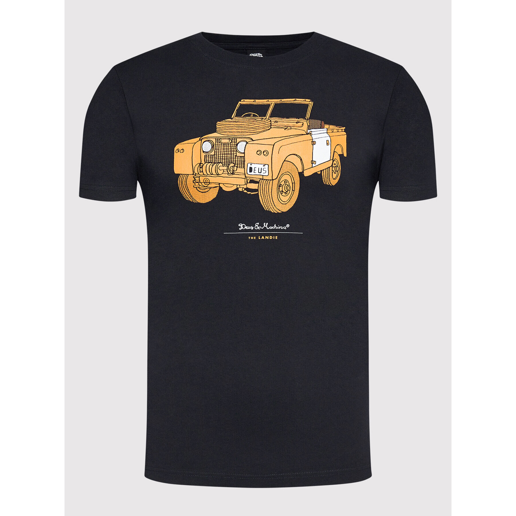 Deus Ex Machina Tričko The Landie DMW41808V Čierna Regular Fit - Pepit.sk