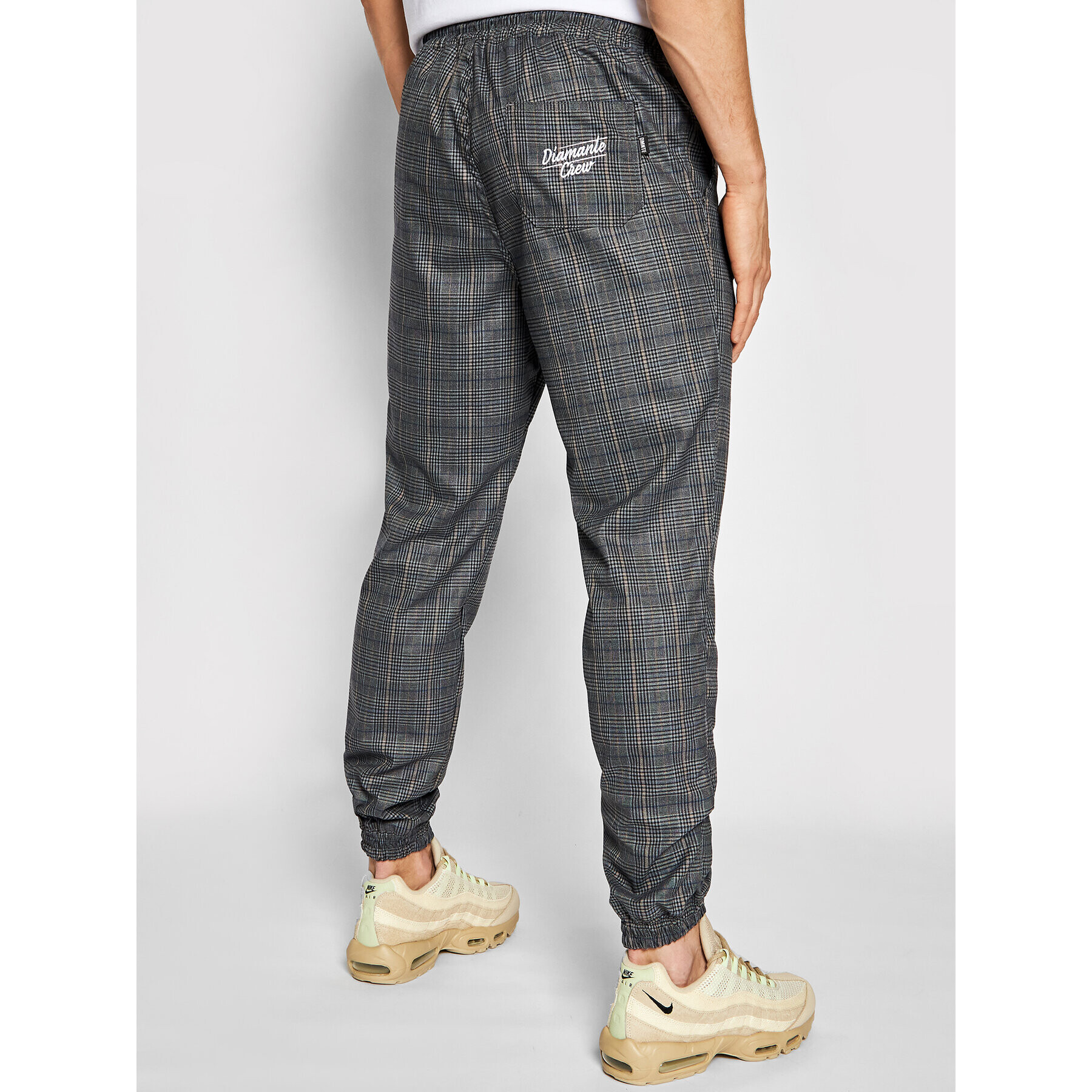 Diamante Wear Jogger nohavice Unisex Classic 5412 Sivá Regular Fit - Pepit.sk