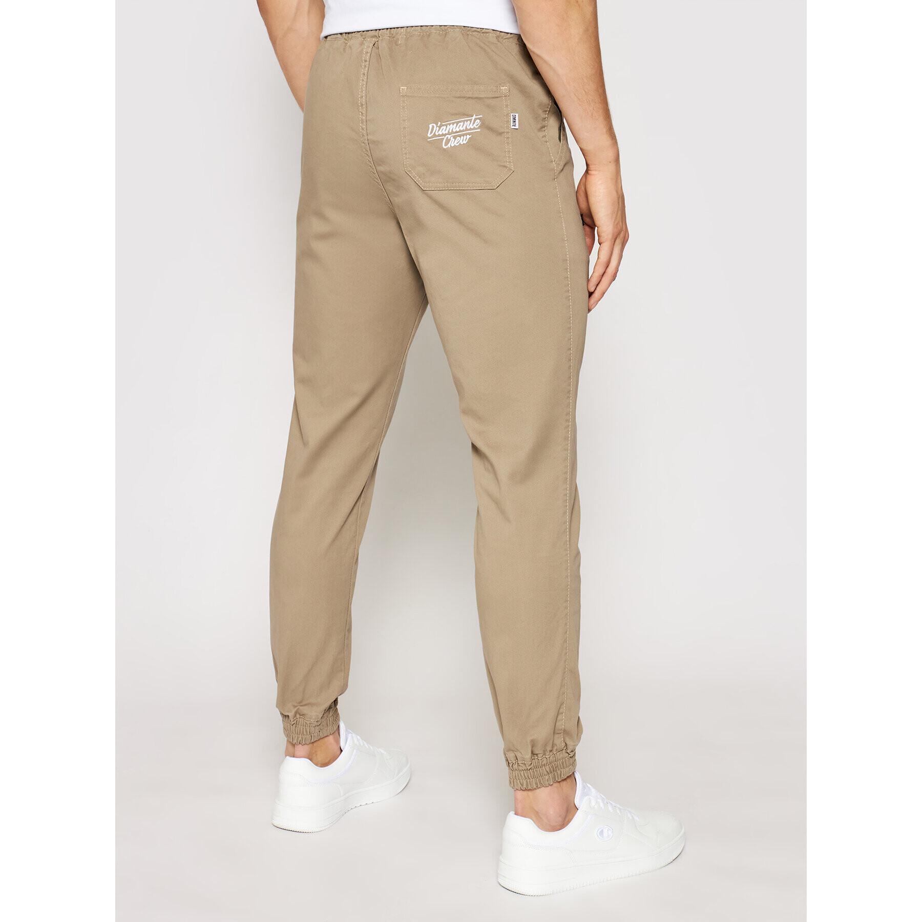 Diamante Wear Jogger nohavice Unisex Classic 5493 Béžová Regular Fit - Pepit.sk