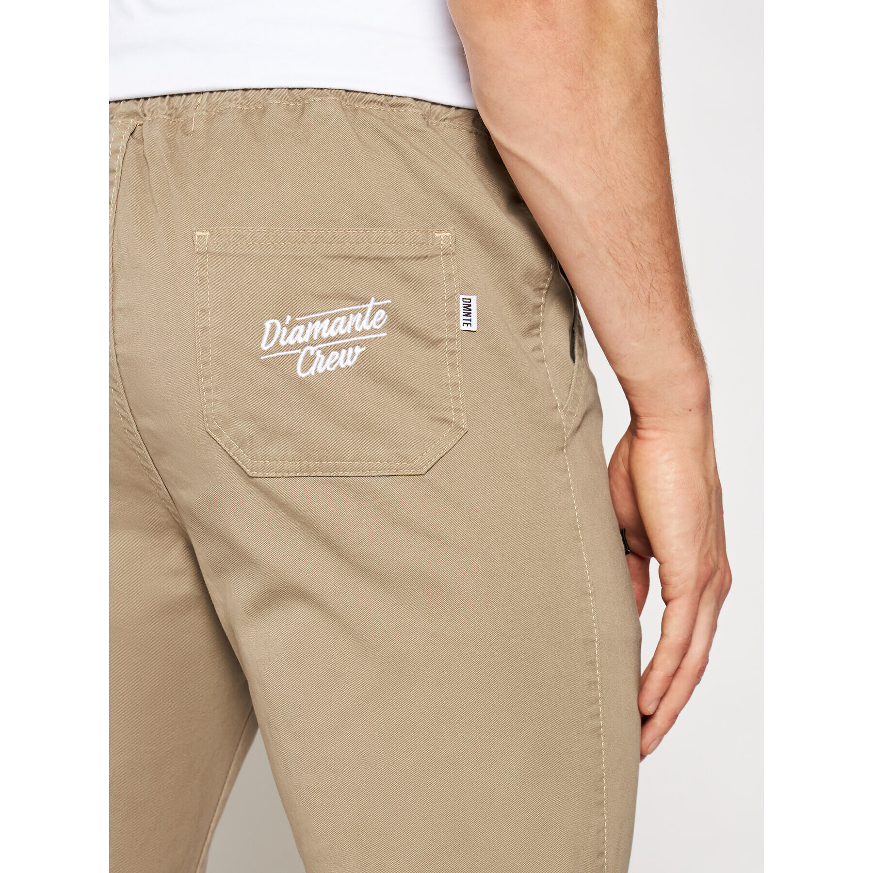 Diamante Wear Jogger nohavice Unisex Classic 5493 Béžová Regular Fit - Pepit.sk