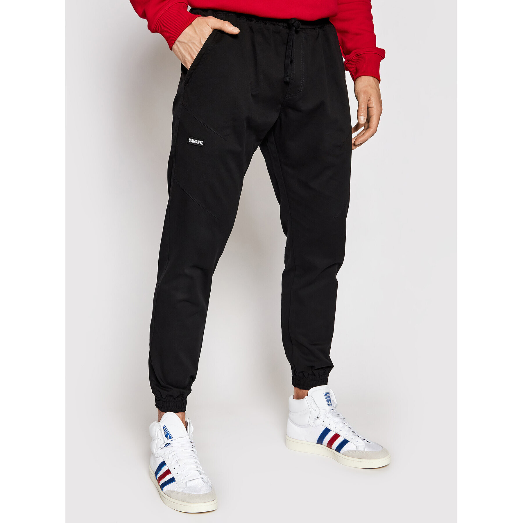 Diamante Wear Jogger nohavice Unisex Classic V3 5346 Čierna Regular Fit - Pepit.sk