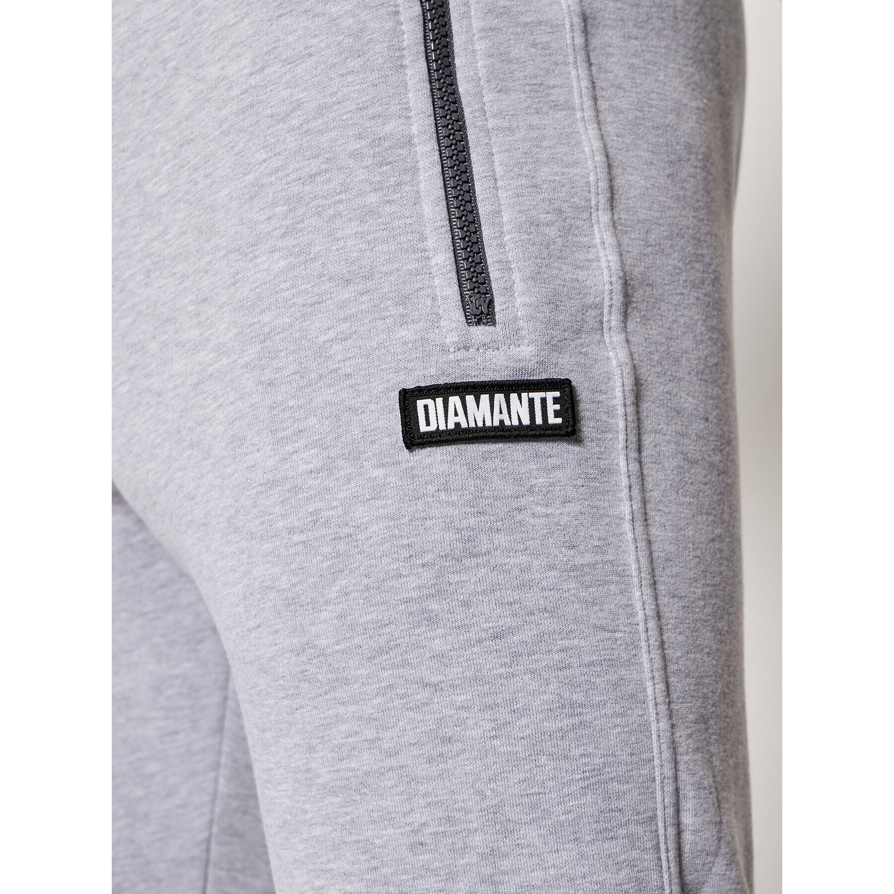 Diamante Wear Teplákové nohavice Unisex Crew 5459 Sivá Slim Fit - Pepit.sk