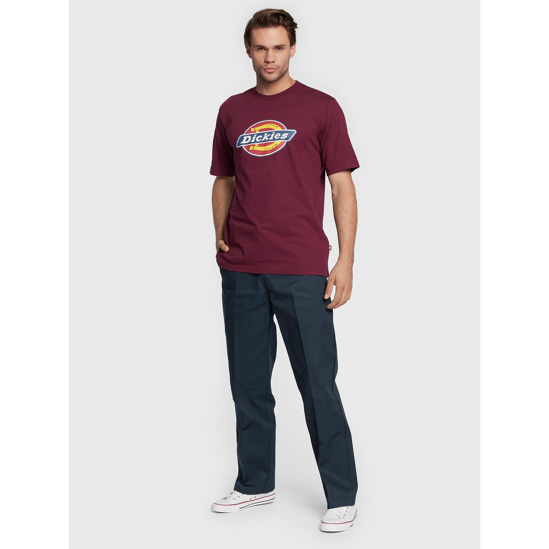 Dickies Bavlnené nohavice 874 Work DK0A4XK6DNX Tmavomodrá Original Fit - Pepit.sk