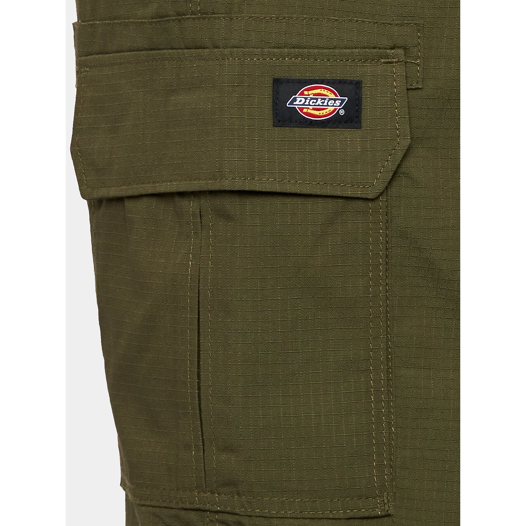 Dickies Bavlnené šortky MILLERVILLE DK0A4XEDMGR1 Kaki Regular Fit - Pepit.sk