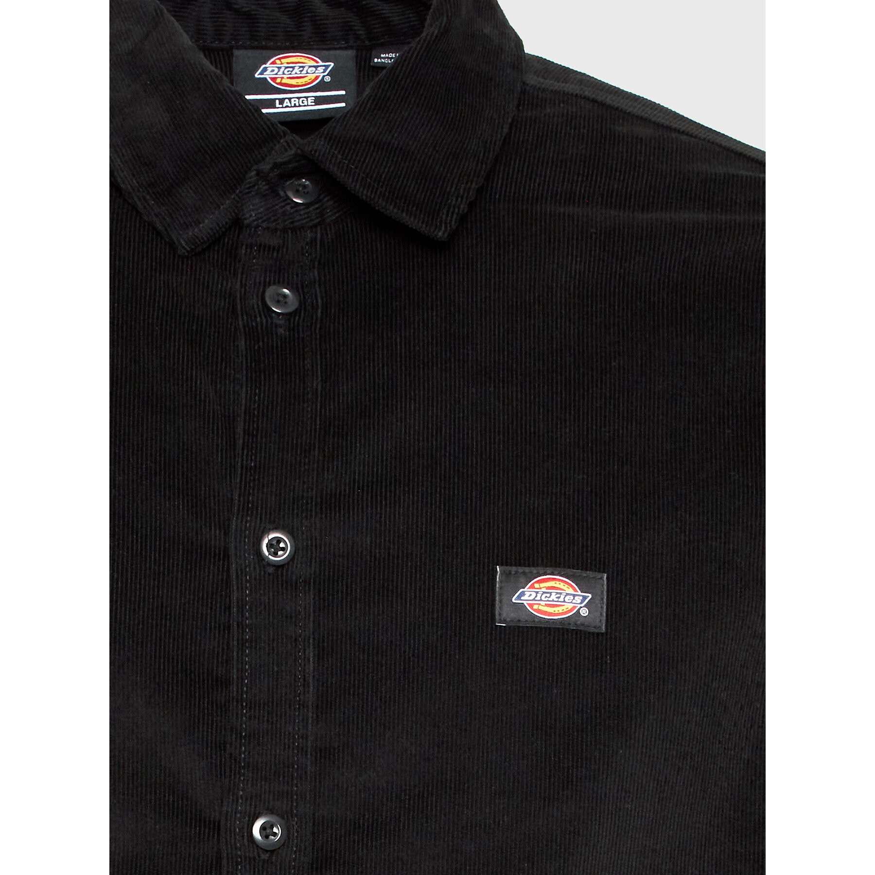 Dickies Košeľa Wilsonville DK0A4Y7PBLK Čierna Regular Fit - Pepit.sk