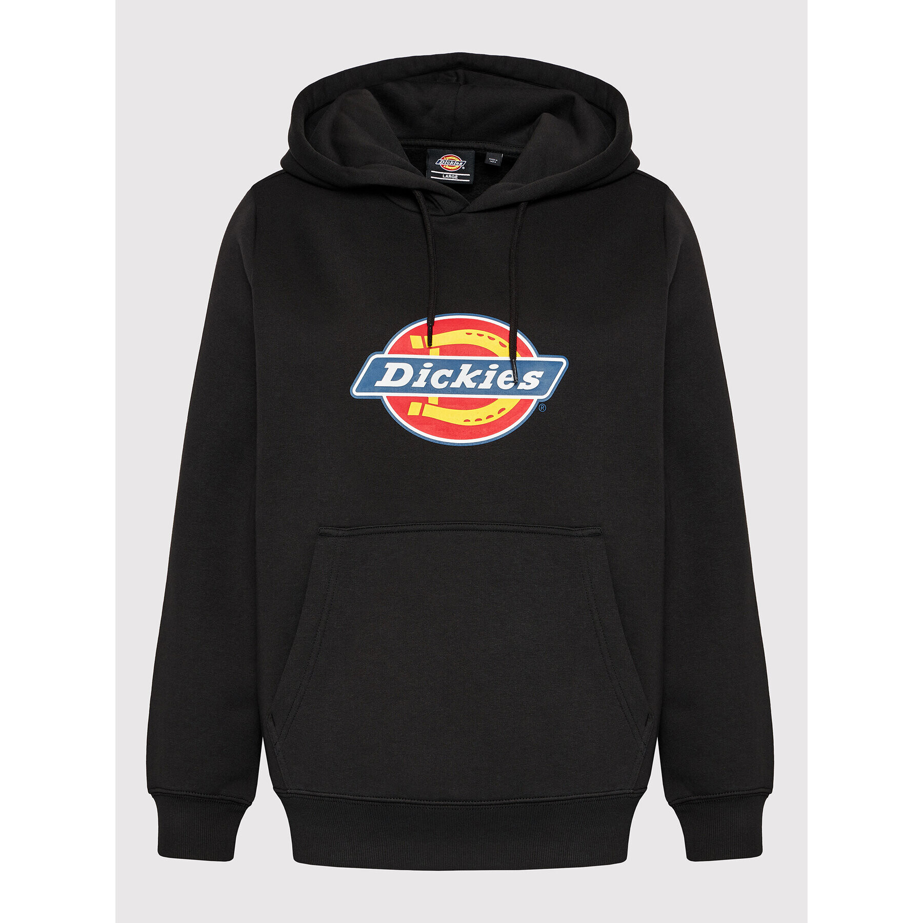 Dickies Mikina Icon Logo DK0A4XCC Čierna Regular Fit - Pepit.sk