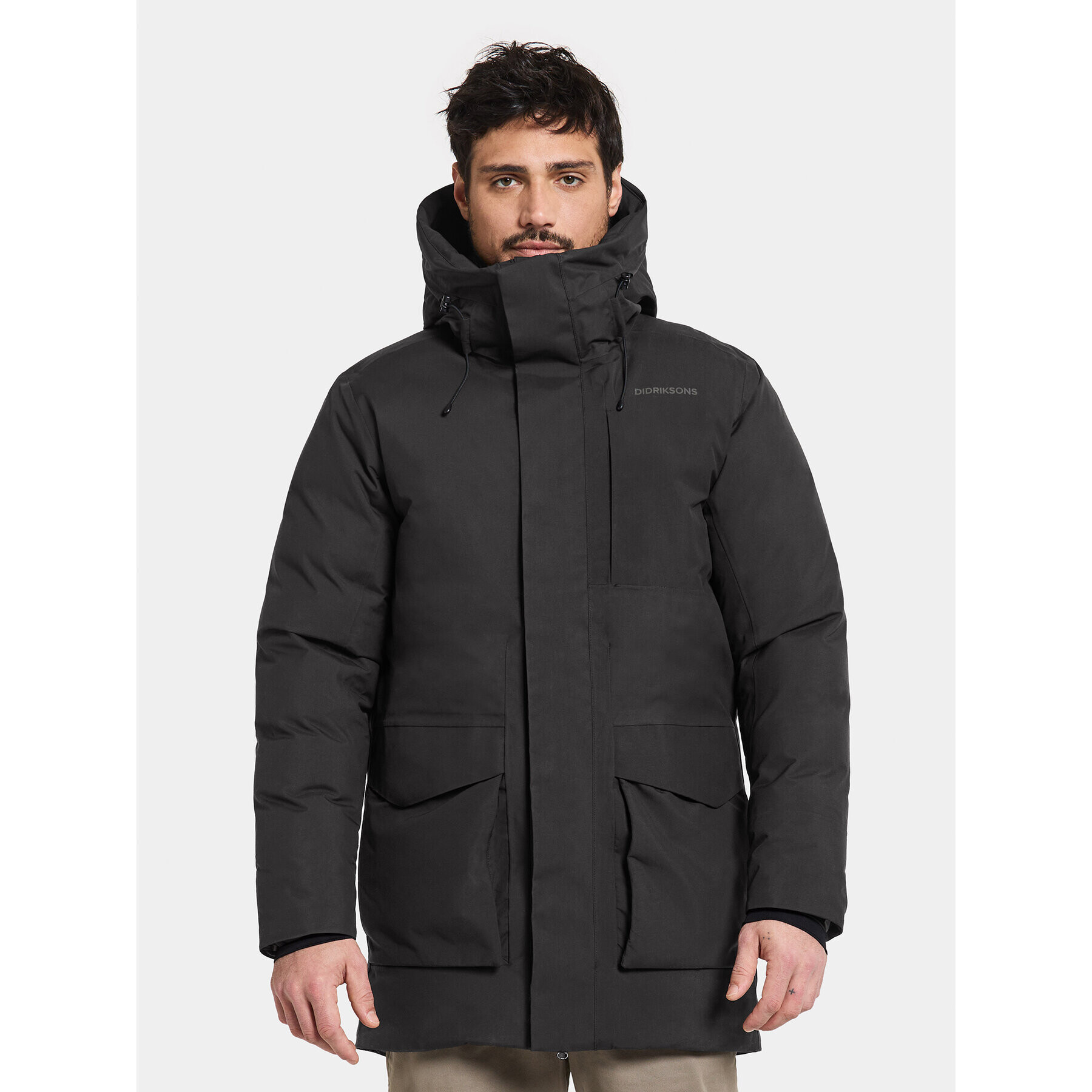 Didriksons Parka Akilles Usx Parka 504913 Čierna Regular Fit - Pepit.sk