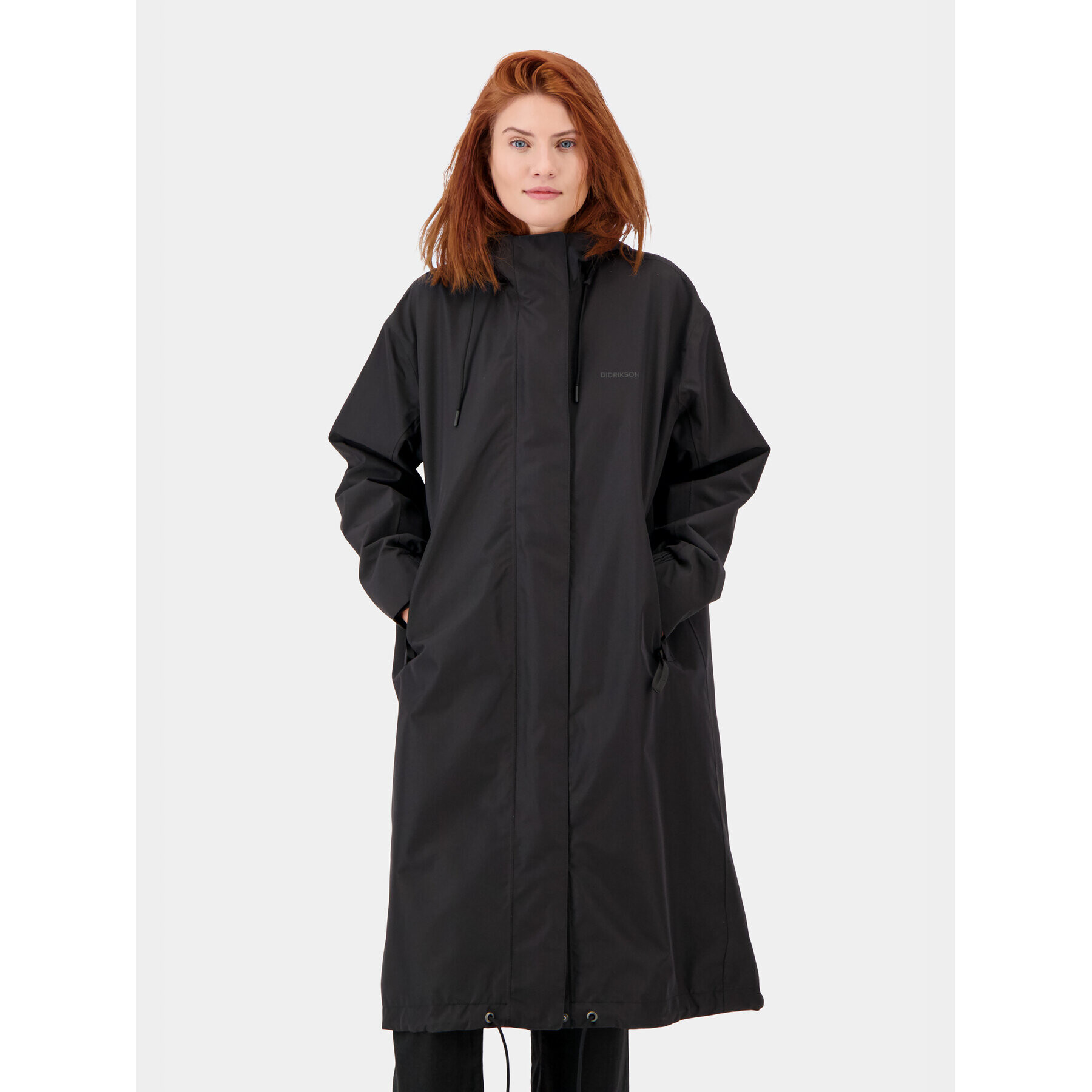 Didriksons Parka Alice 504680 Čierna Oversize - Pepit.sk