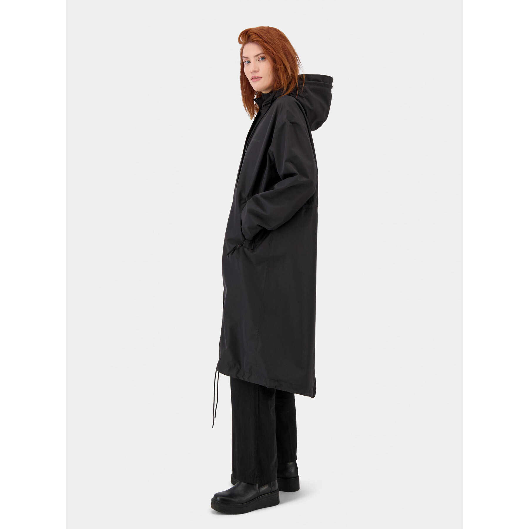 Didriksons Parka Alice 504680 Čierna Oversize - Pepit.sk