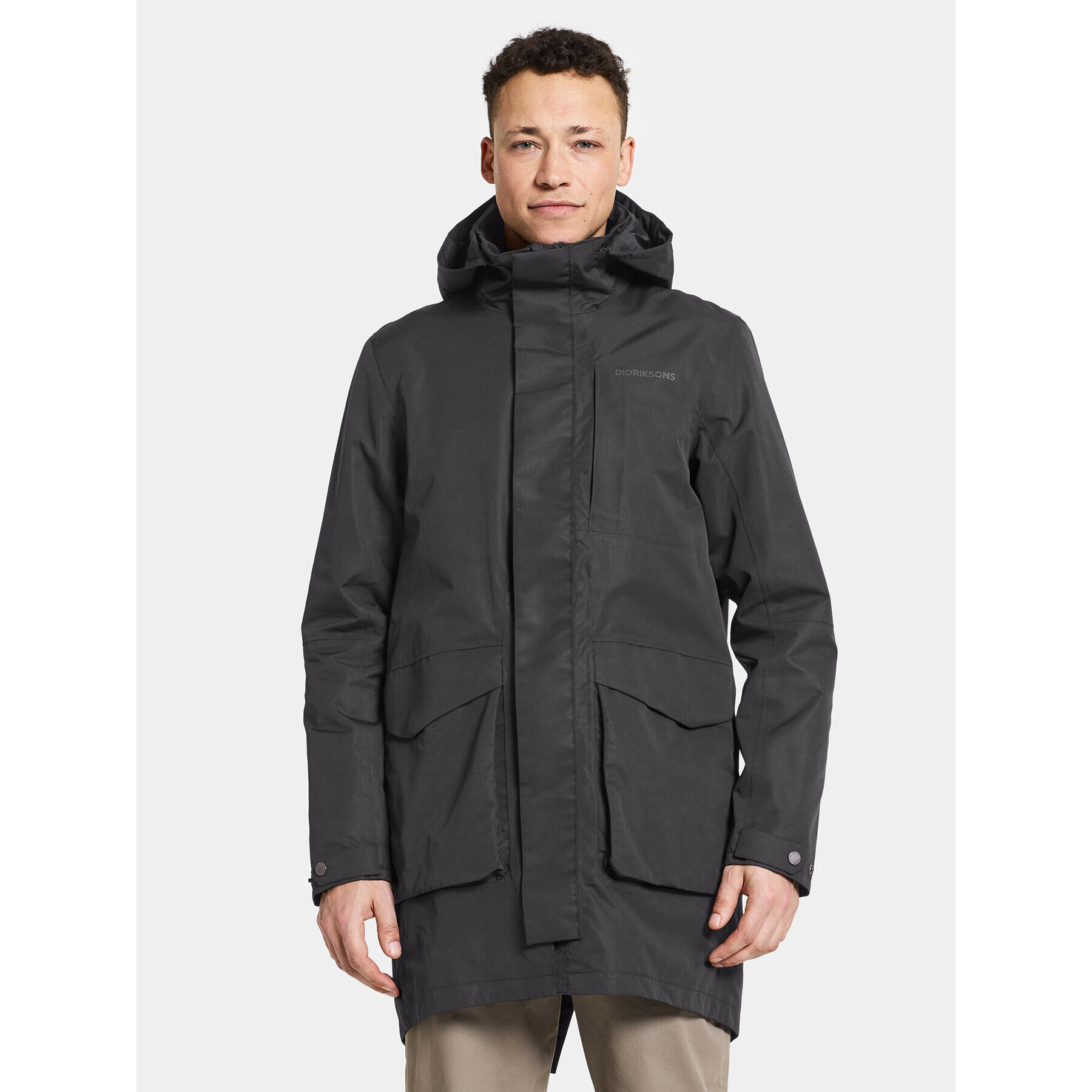 Didriksons Parka Andreas Usx Parka 505085 Čierna Standard Fit - Pepit.sk